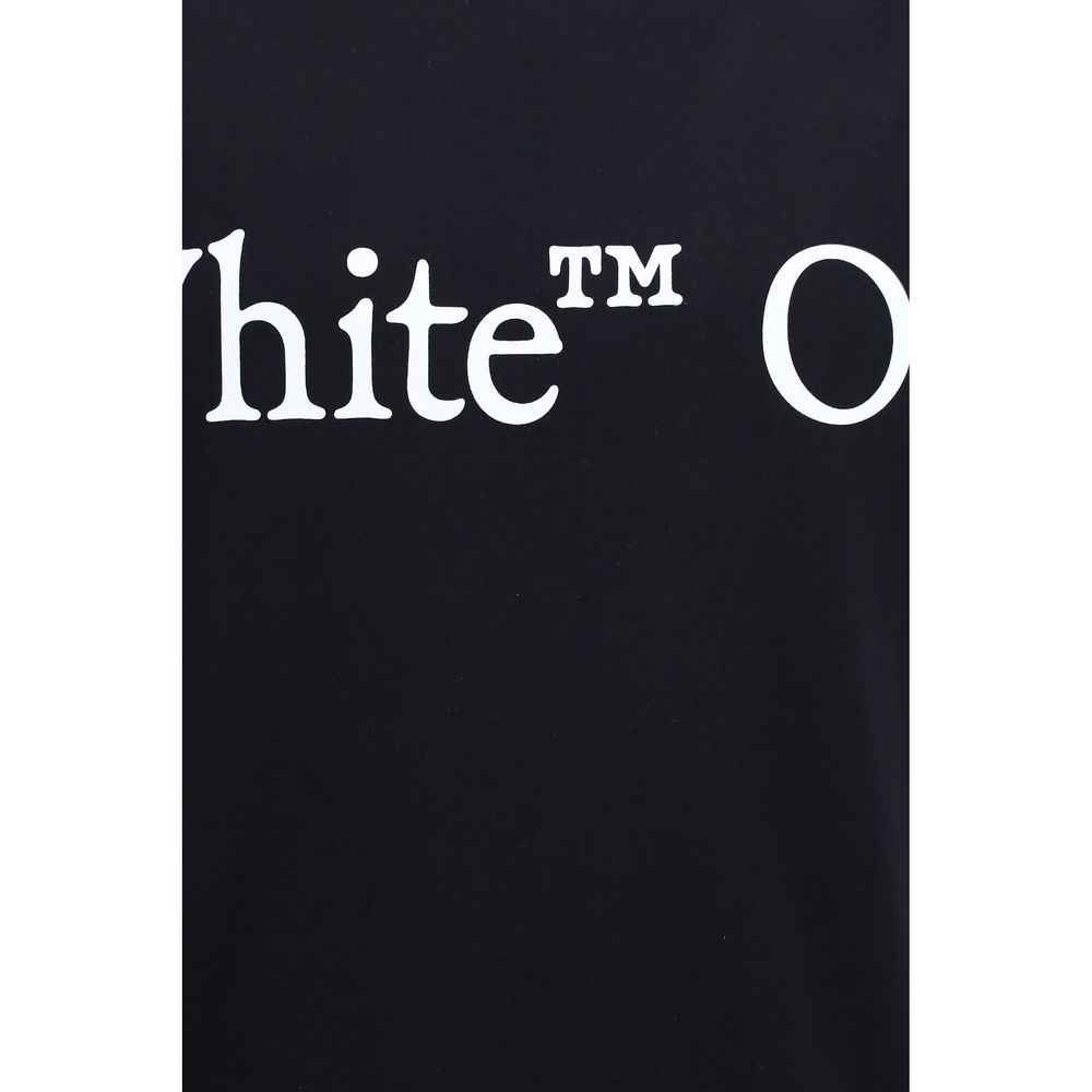 Off-White Black Cotton T-Shirt
