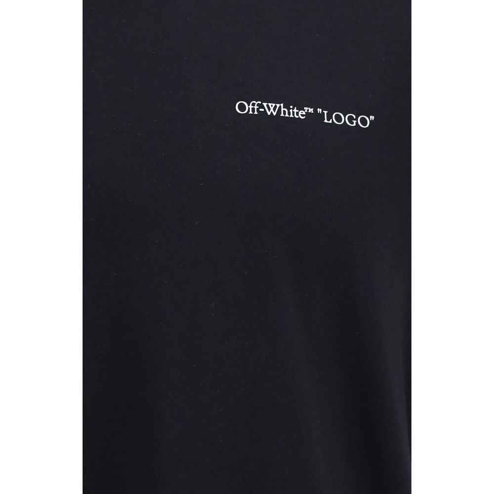 Off-White Black Cotton T-Shirt