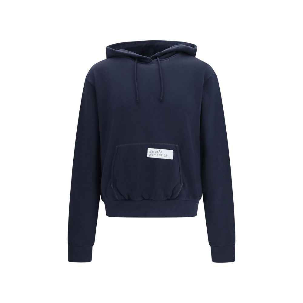 Maison Margiela Blue Cotton Sweatshirt