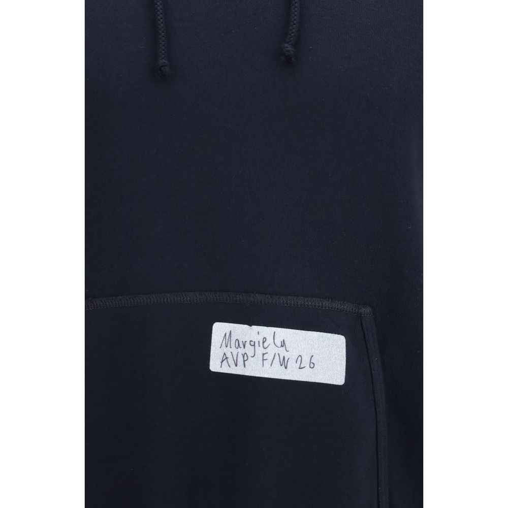 Maison Margiela Blue Cotton Sweatshirt