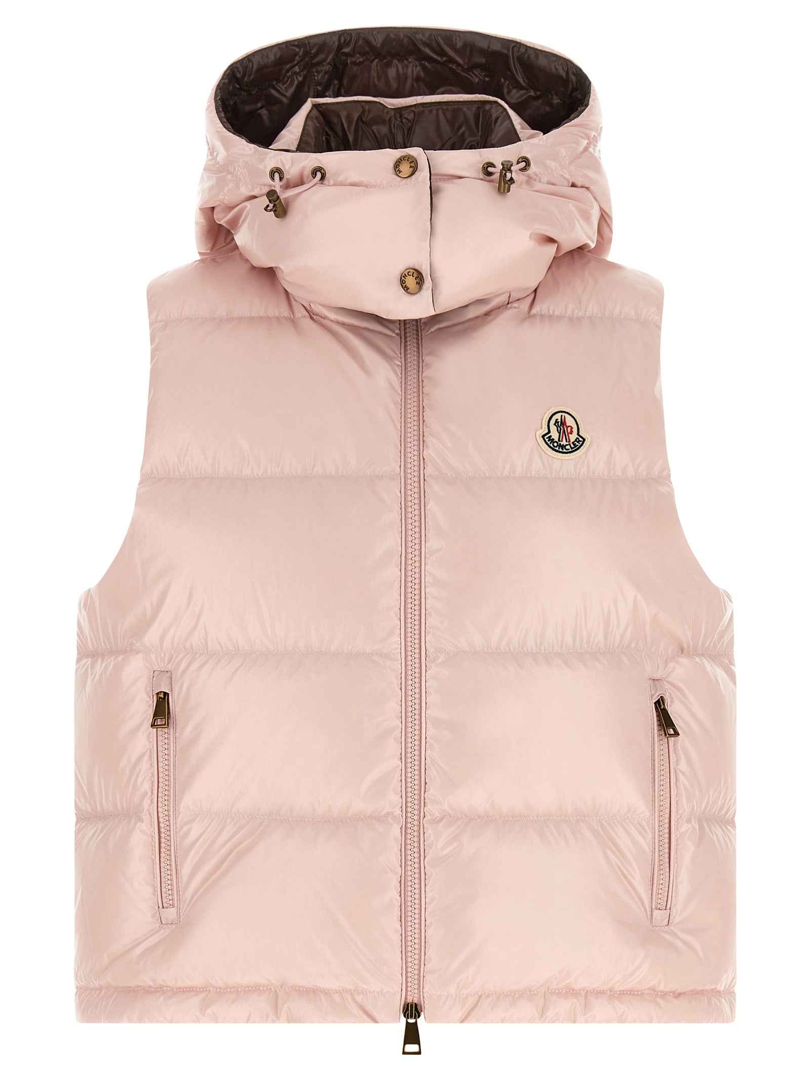 Moncler Multicolor Polyamide Sleeveless Jacket