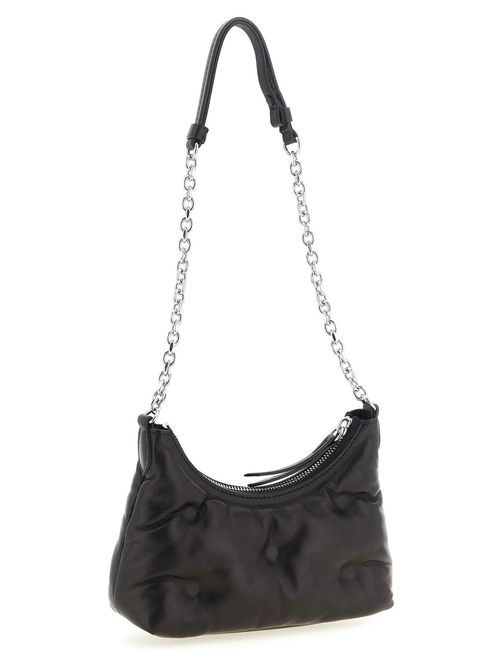 Maison Margiela Black Lamb Leather Crossbody Bag