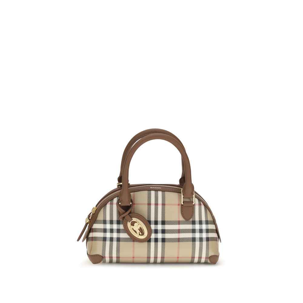 Burberry Beige Canvas Handbag