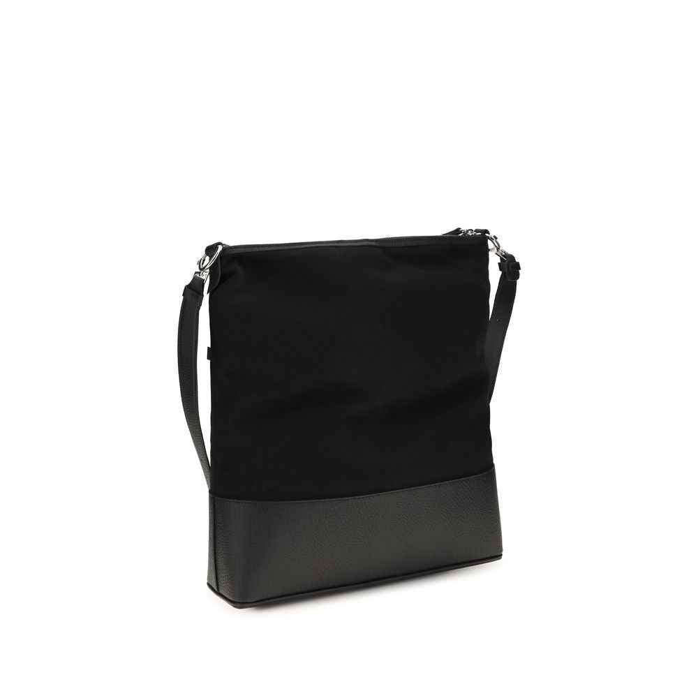 Maison Margiela Black Calf Leather Bos Taurus Shoulder Bag