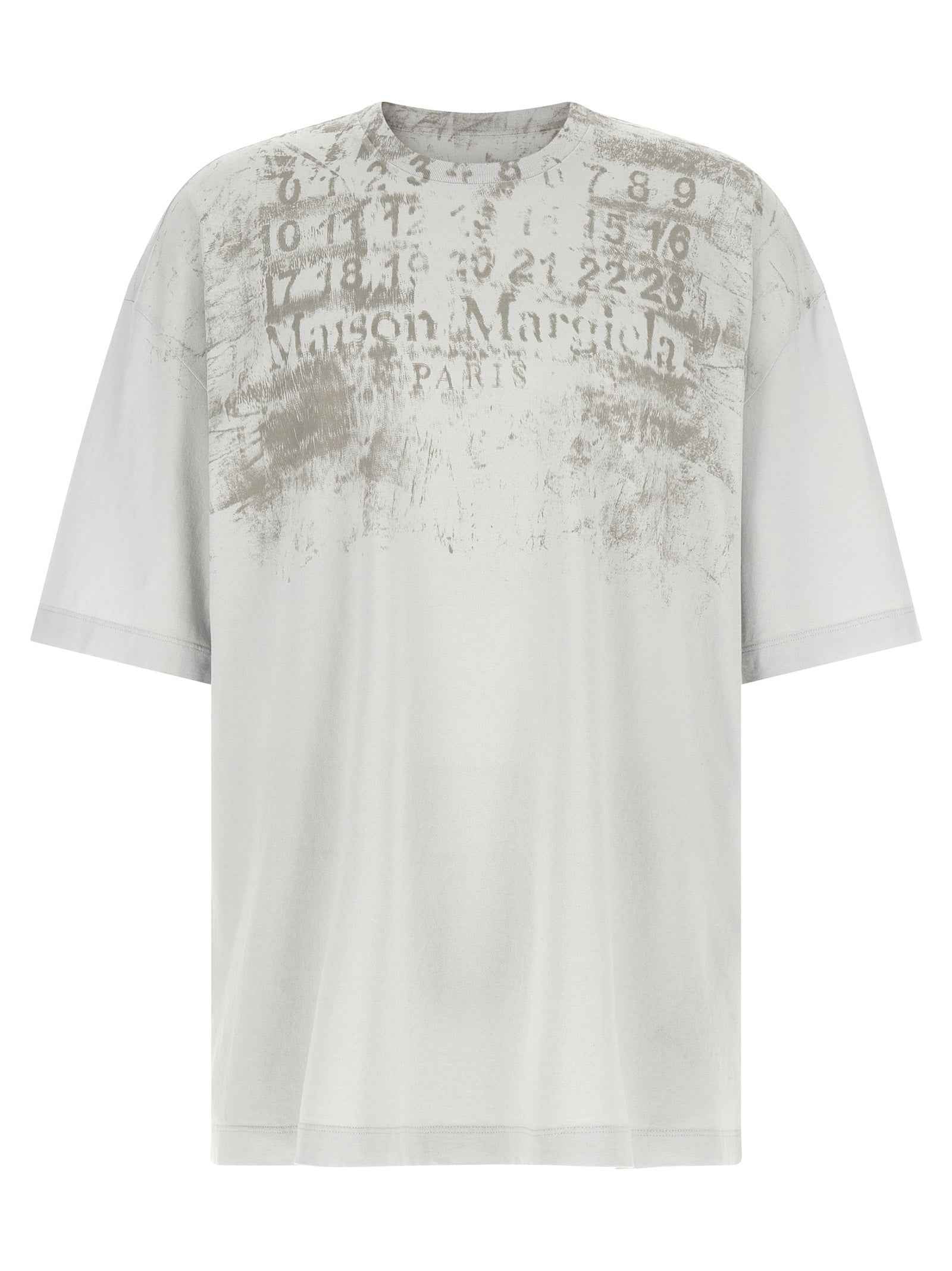 Maison Margiela Gray Cotton T-Shirt