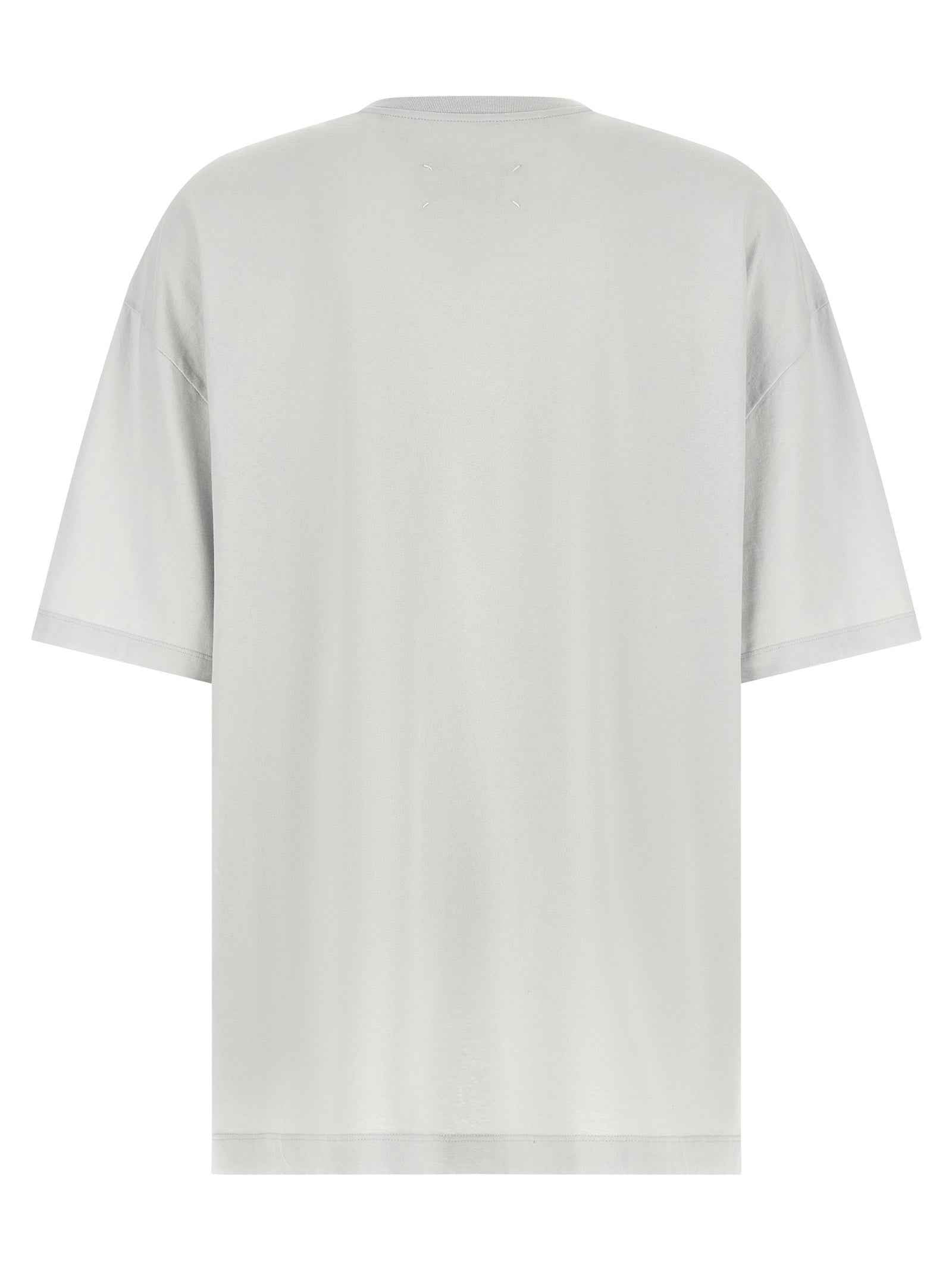 Maison Margiela Gray Cotton T-Shirt