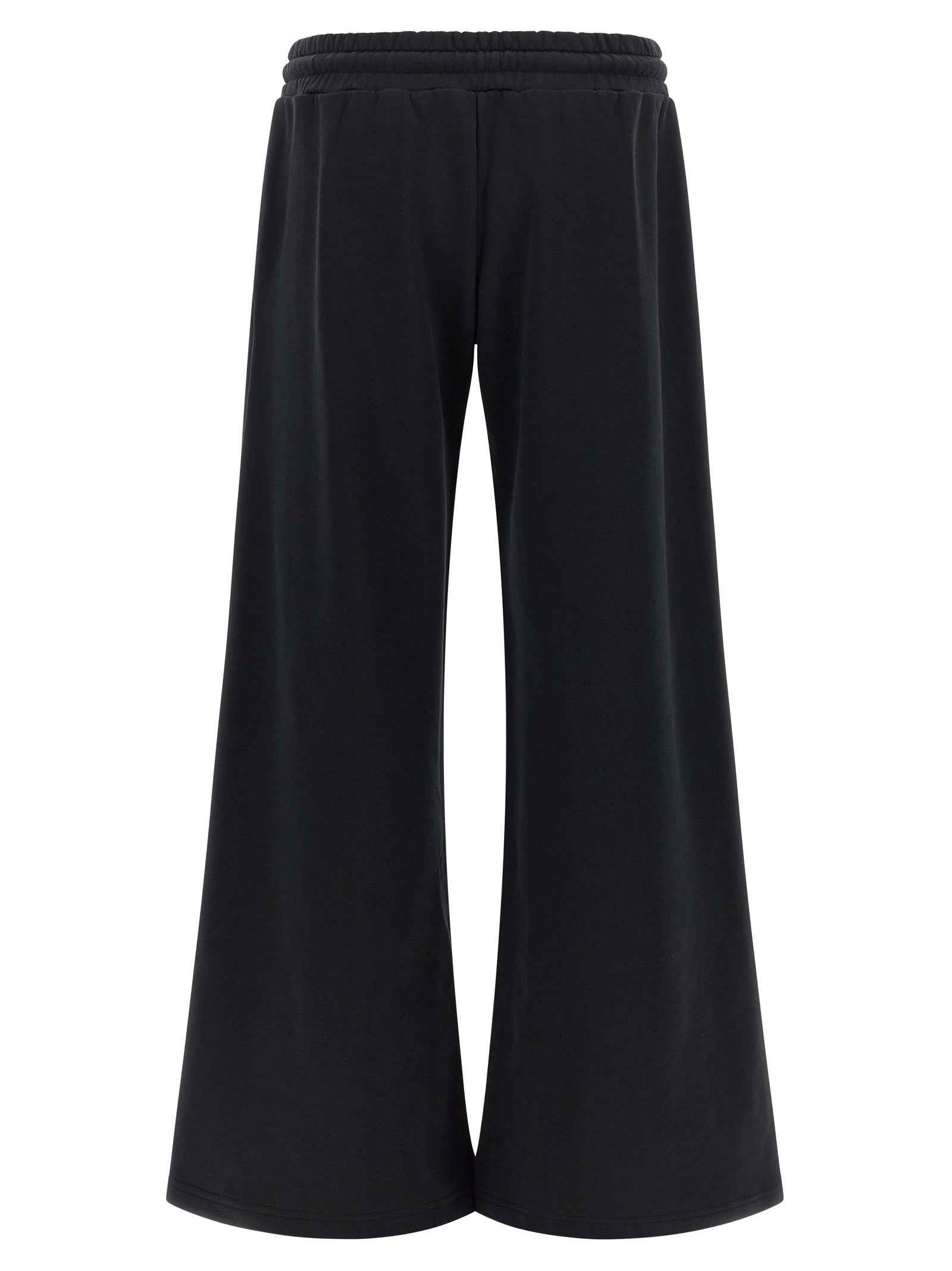 Off-White Black Cotton Joggers (Workout Pants)