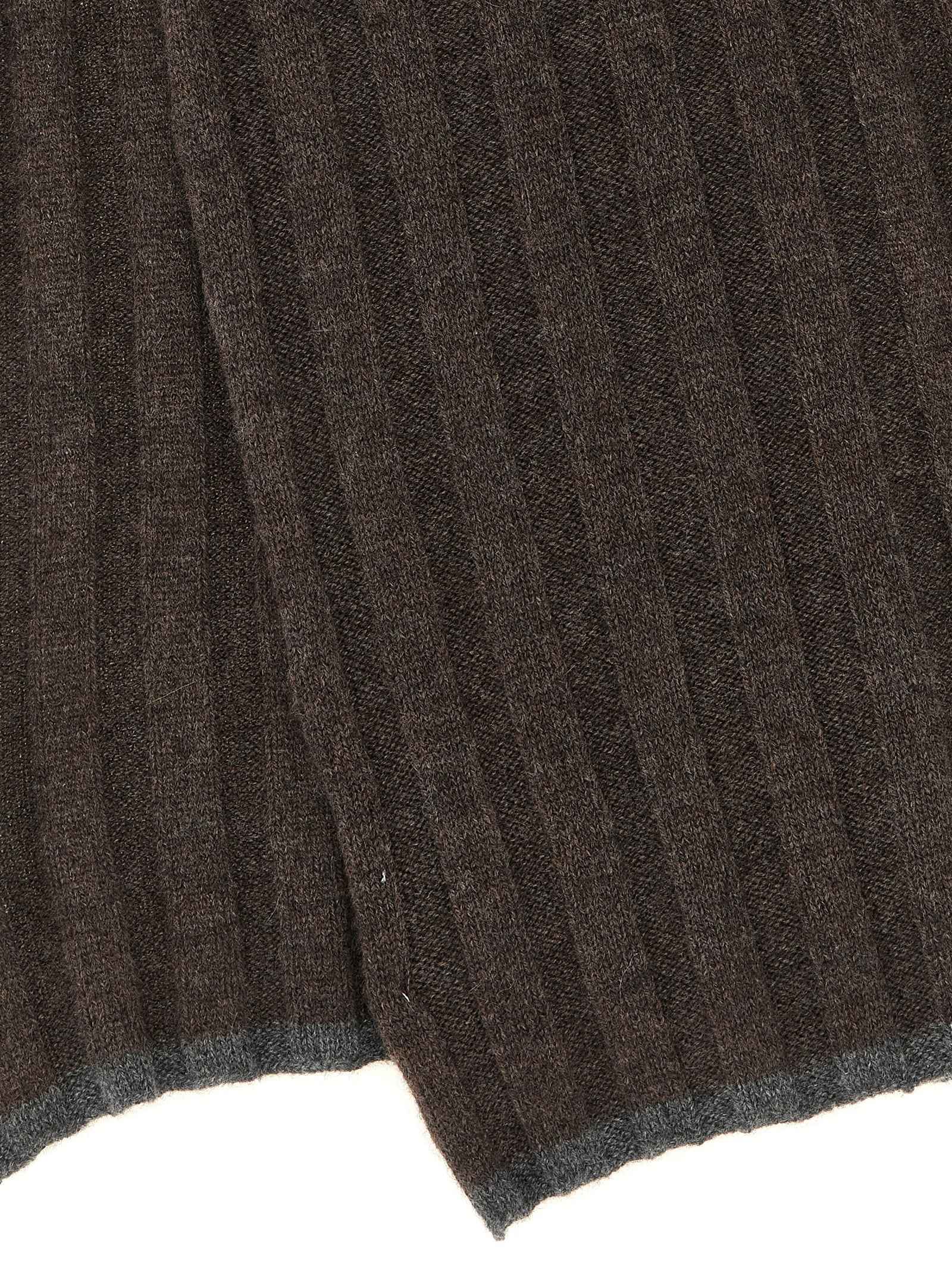Brunello Cucinelli Brown Cashmere Scarf