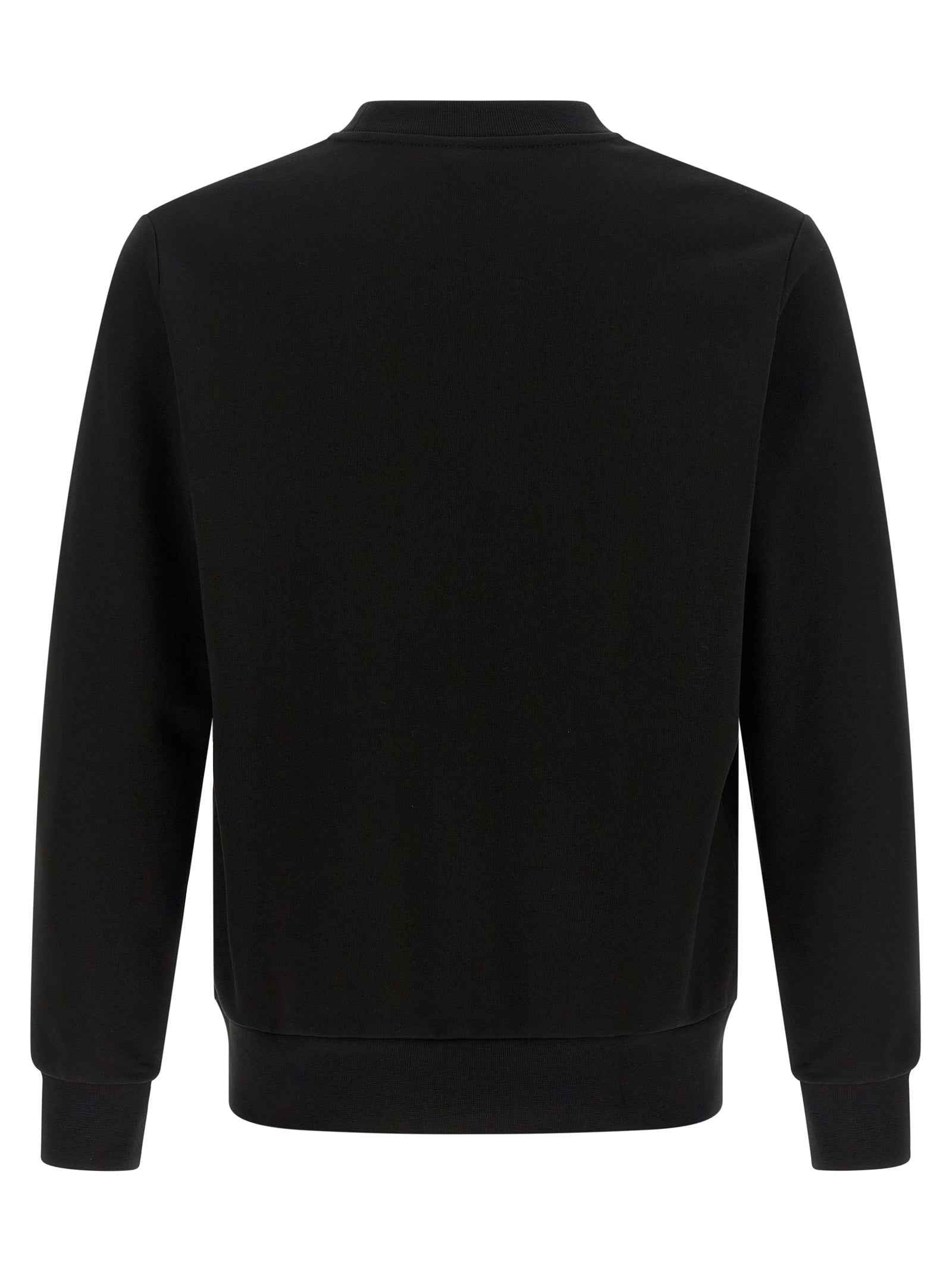 Lacoste Black Cotton Sweatshirt