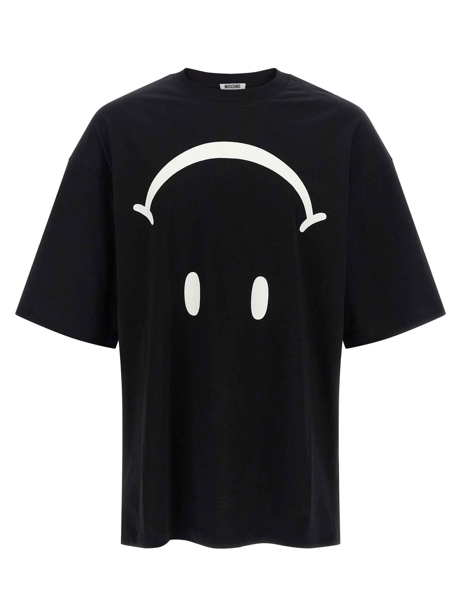 Moschino Bicolor Cotton T-Shirt