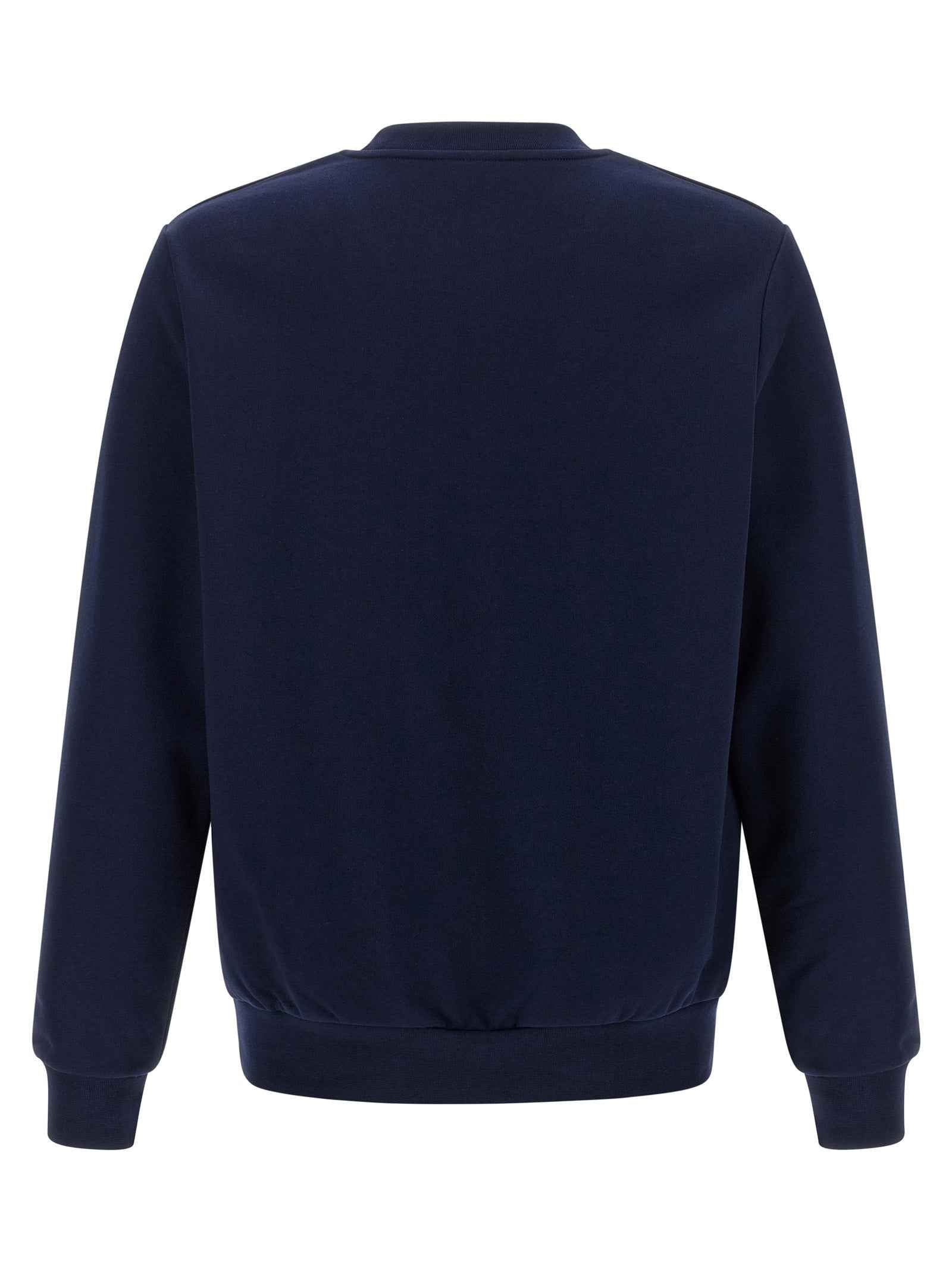 Lacoste Blue Cotton Sweatshirt