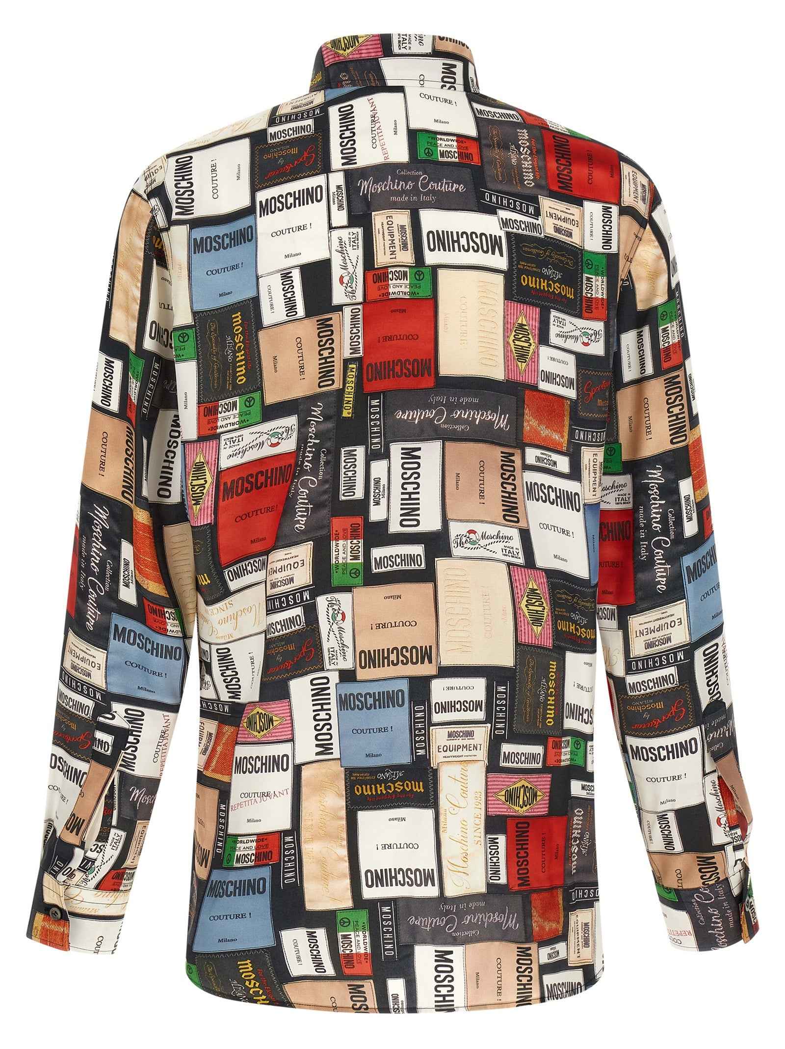 Moschino Multicolor Silk Blouse