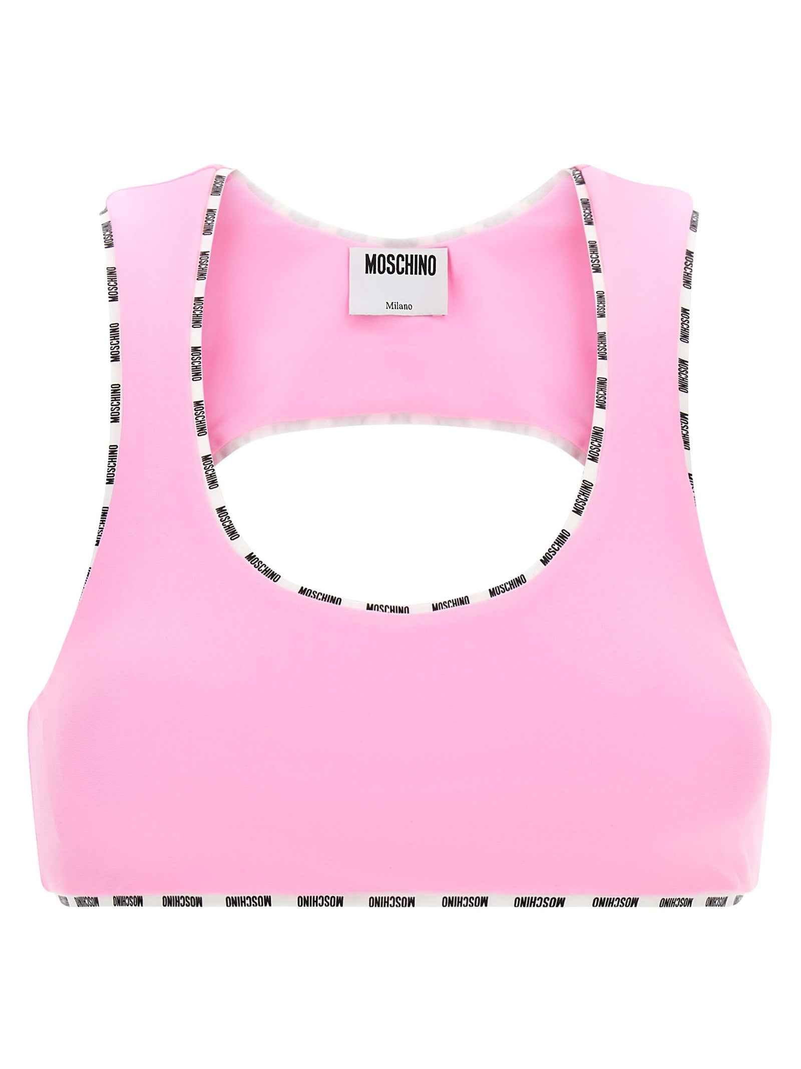 Moschino Multicolor Polyamide Sport Bra