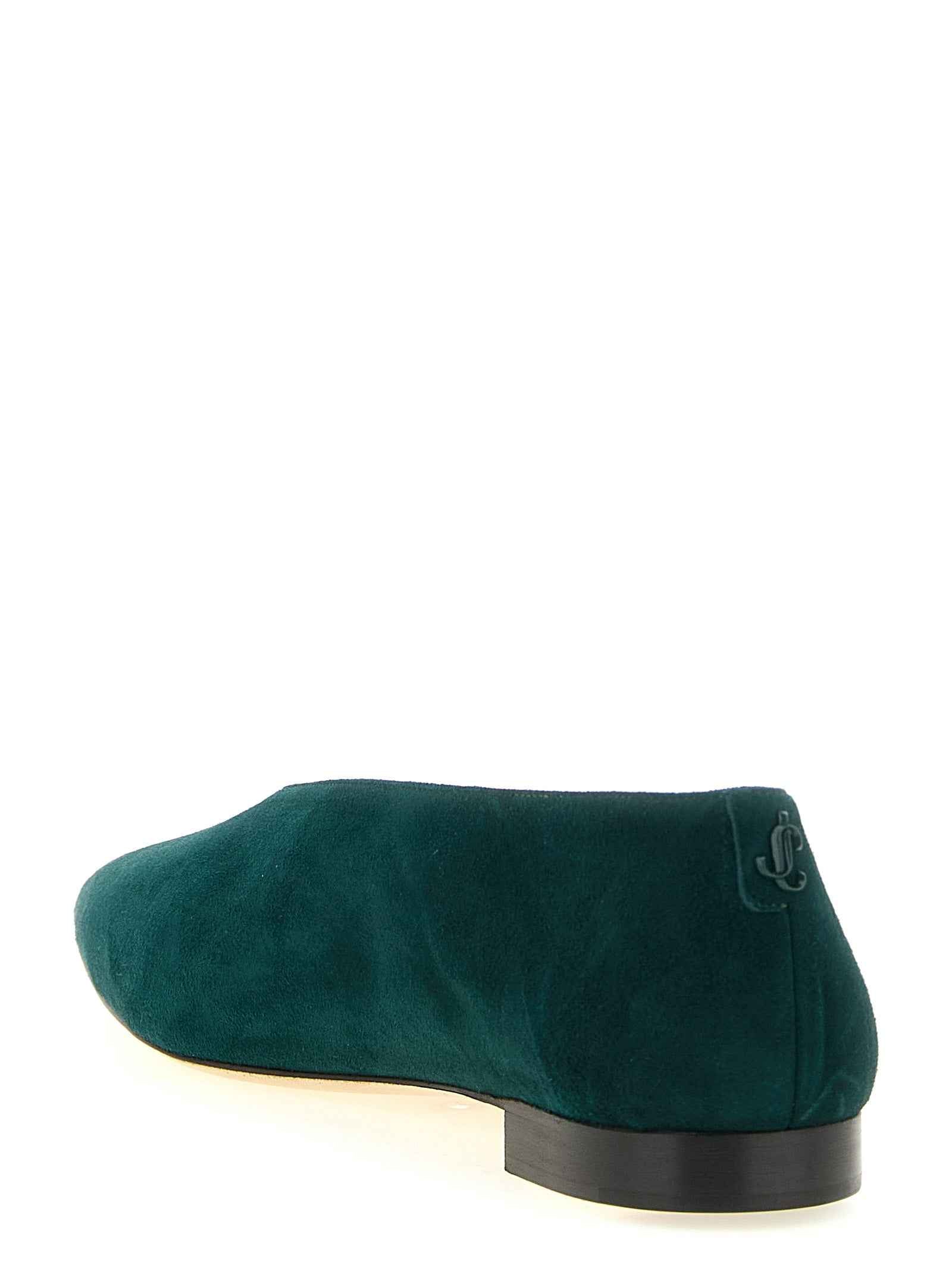Jimmy Choo Bicolor Leather Ballet Flats