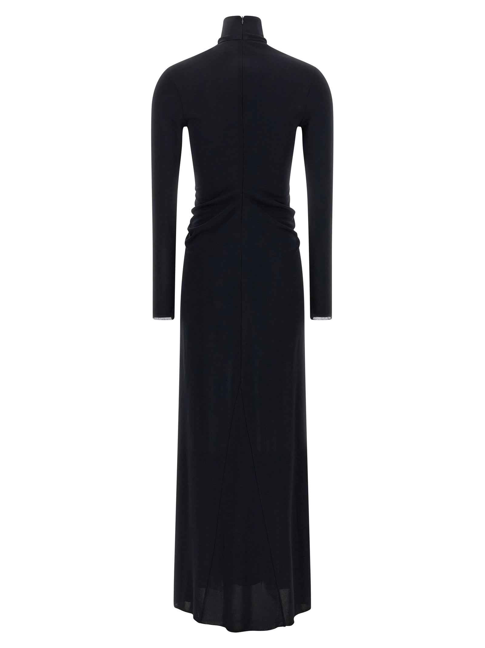 Fabiana Filippi Blue Viscose Long Dress