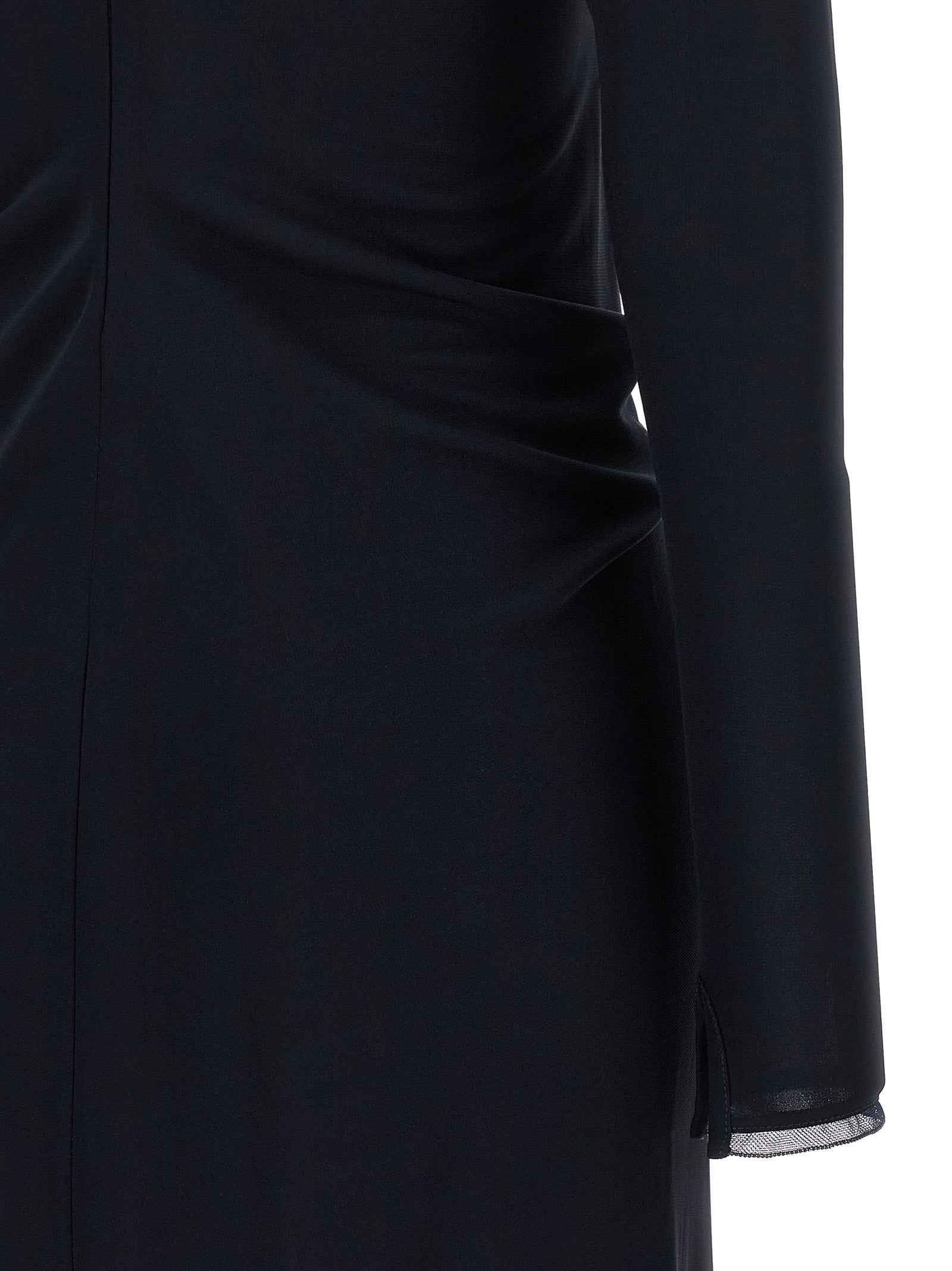 Fabiana Filippi Blue Viscose Long Dress