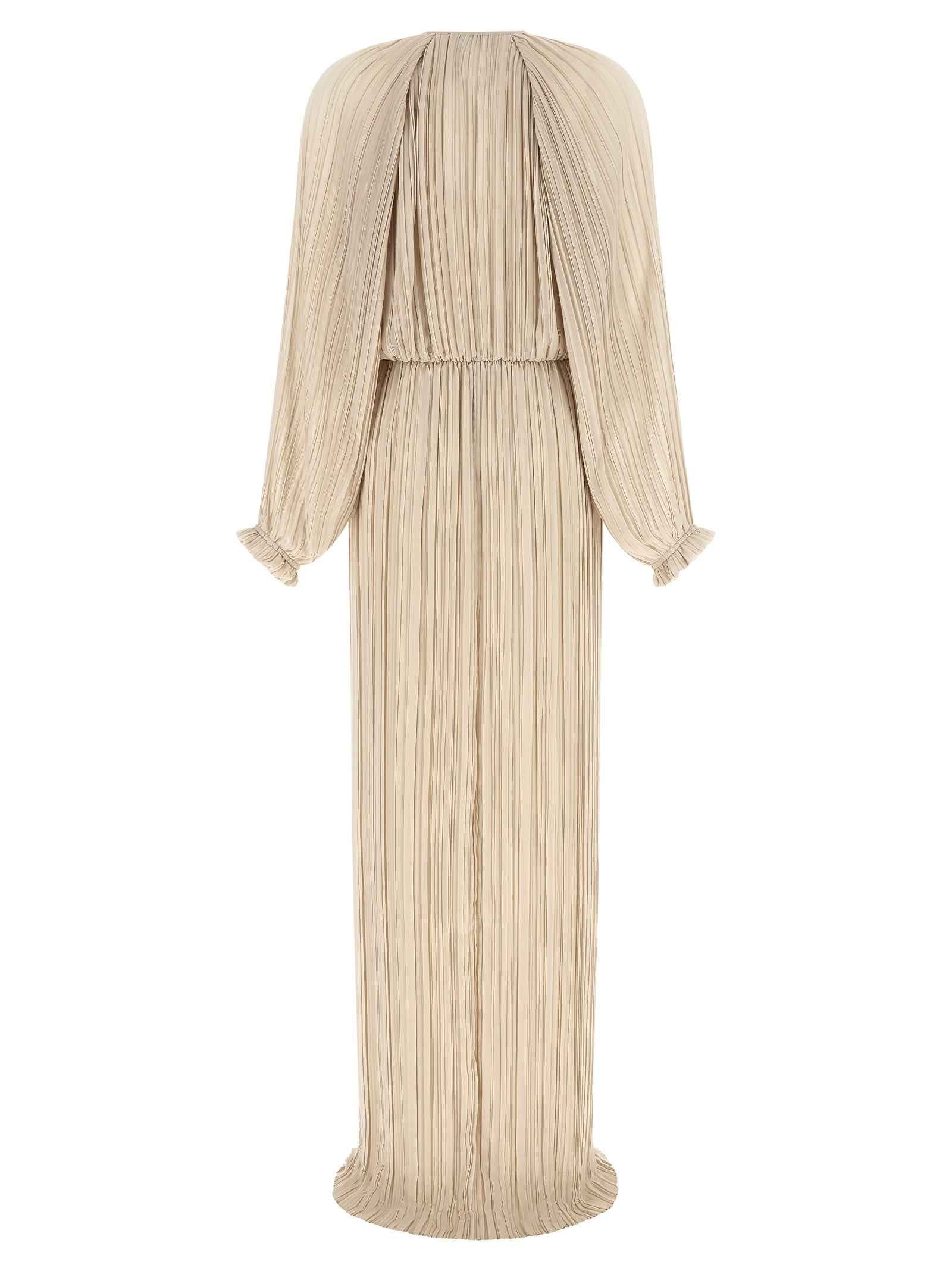 Fabiana Filippi Beige Polyester Long Dress