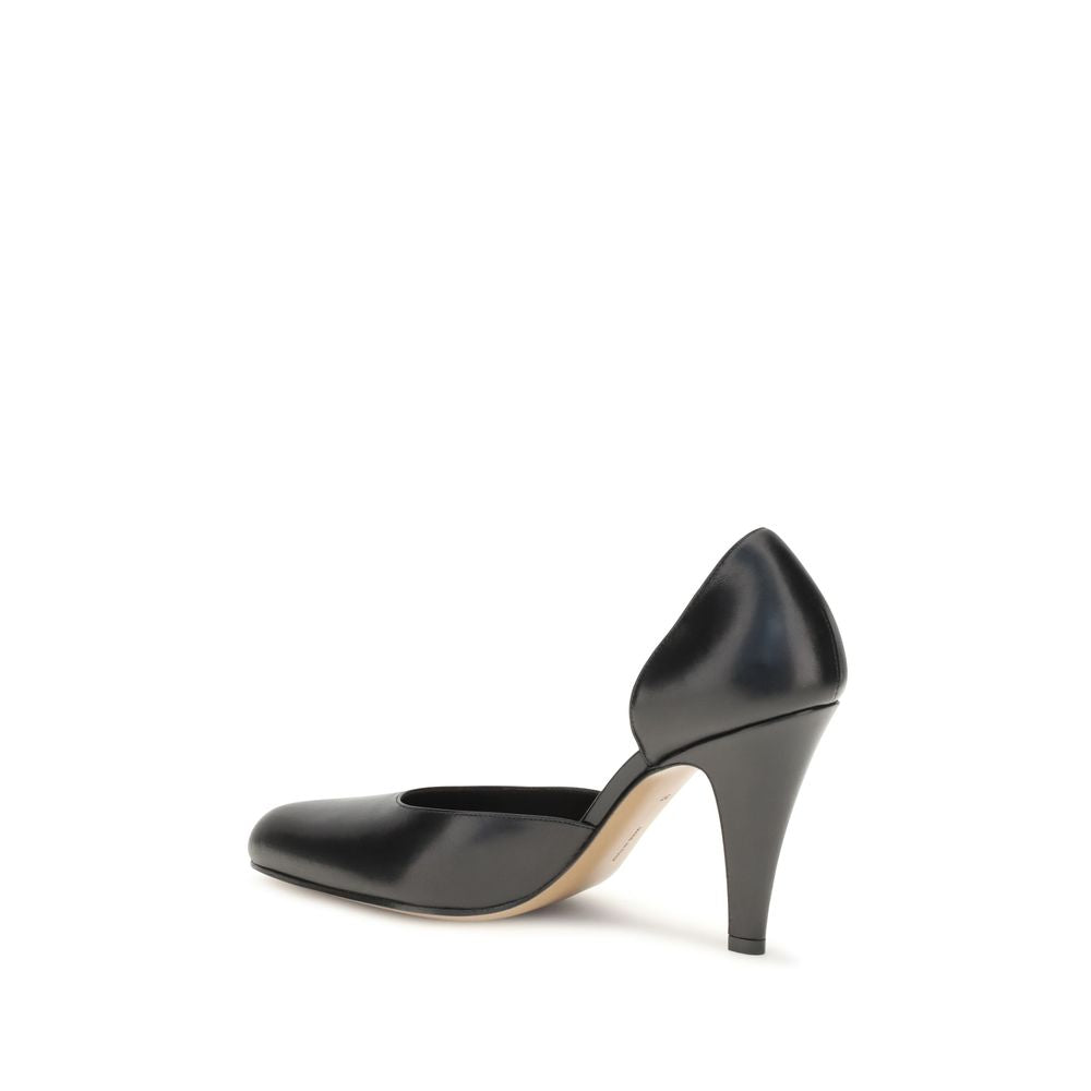The Row Black Lamb Ovis Aries Aries High Heel Pumps
