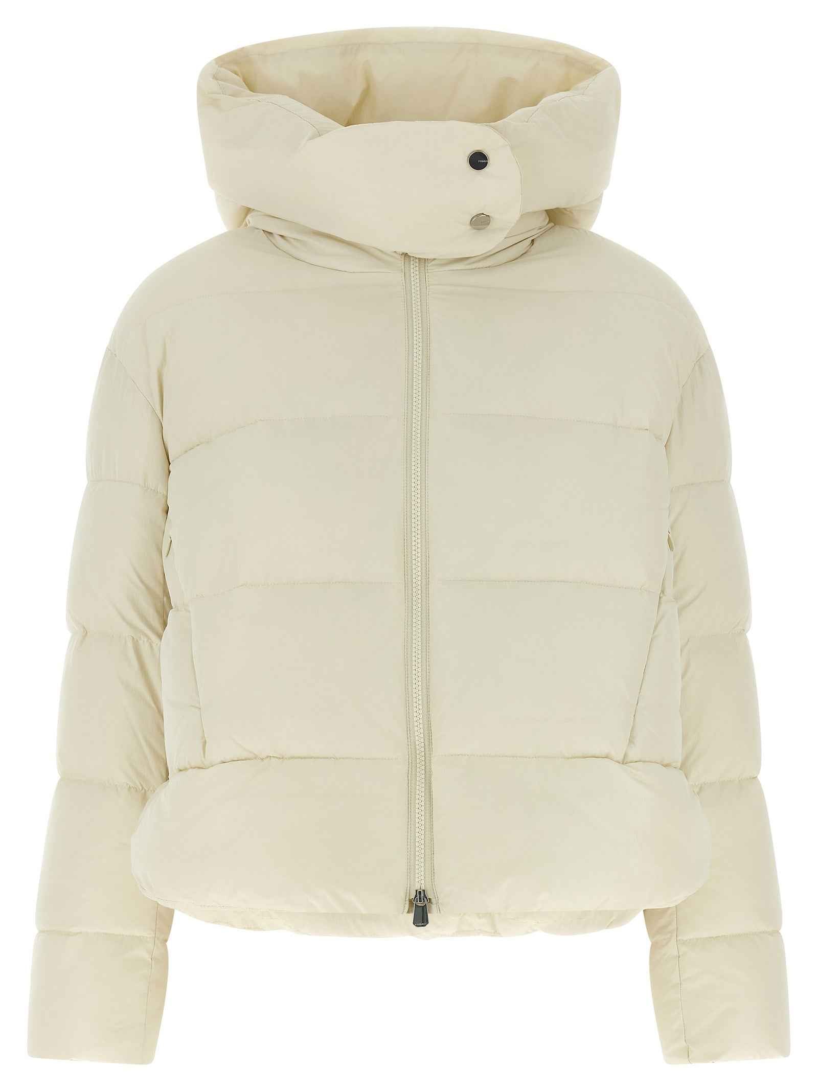 PINKO Beige Polyamide Full-Length Jacket