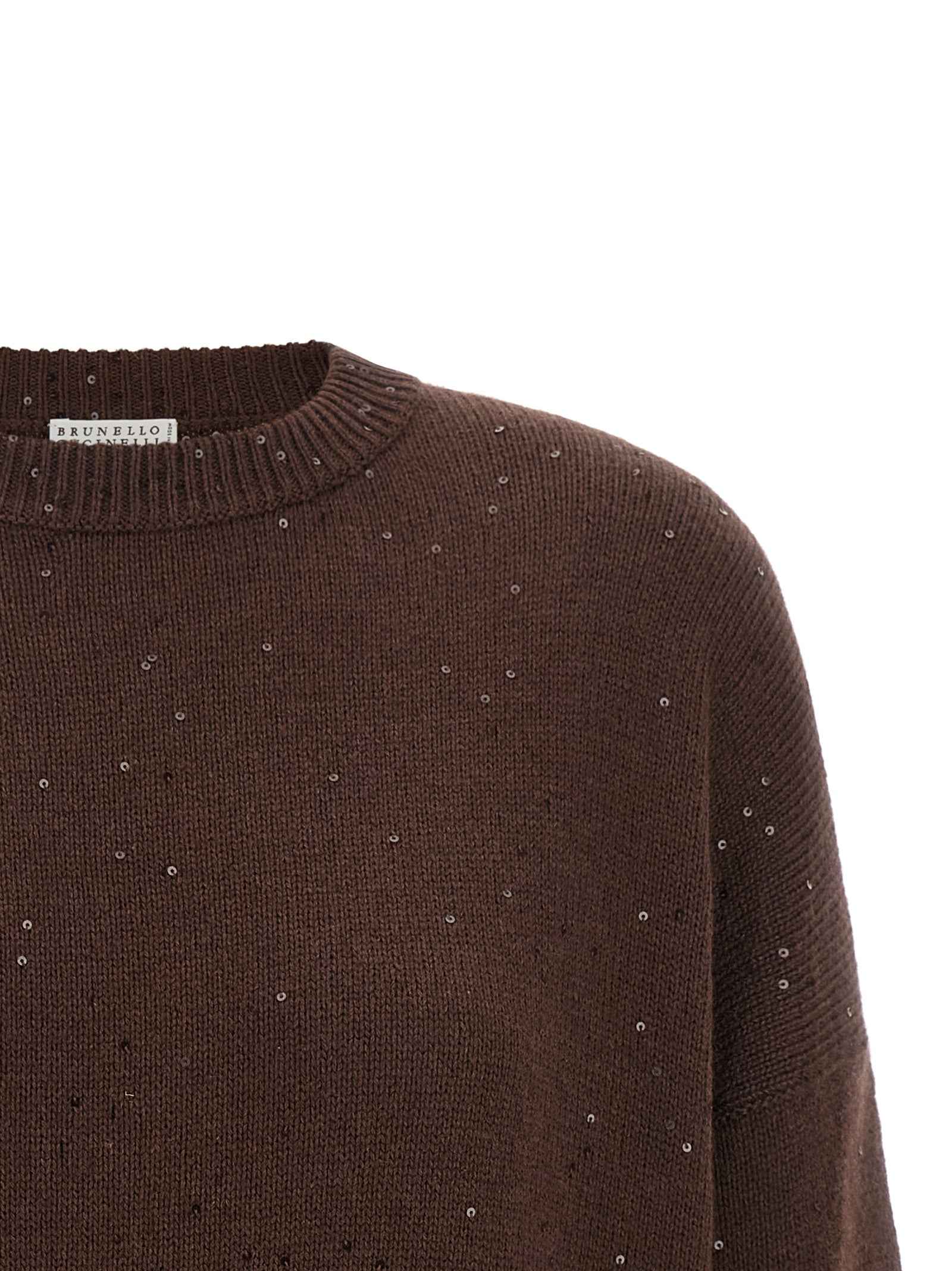 Brunello Cucinelli Brown Cashmere Cardigan