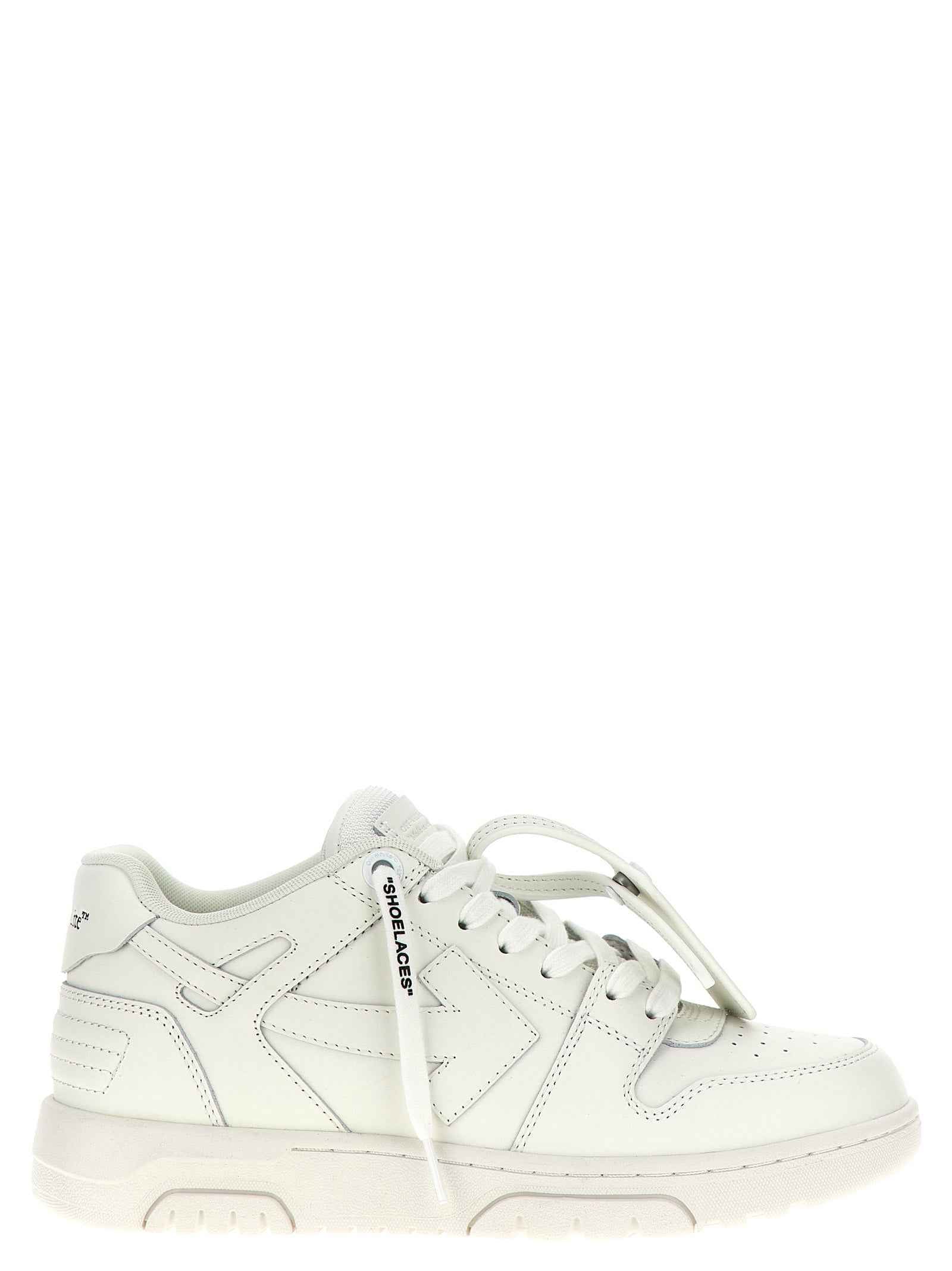 Off-White White Calfskin Low Top Sneakers