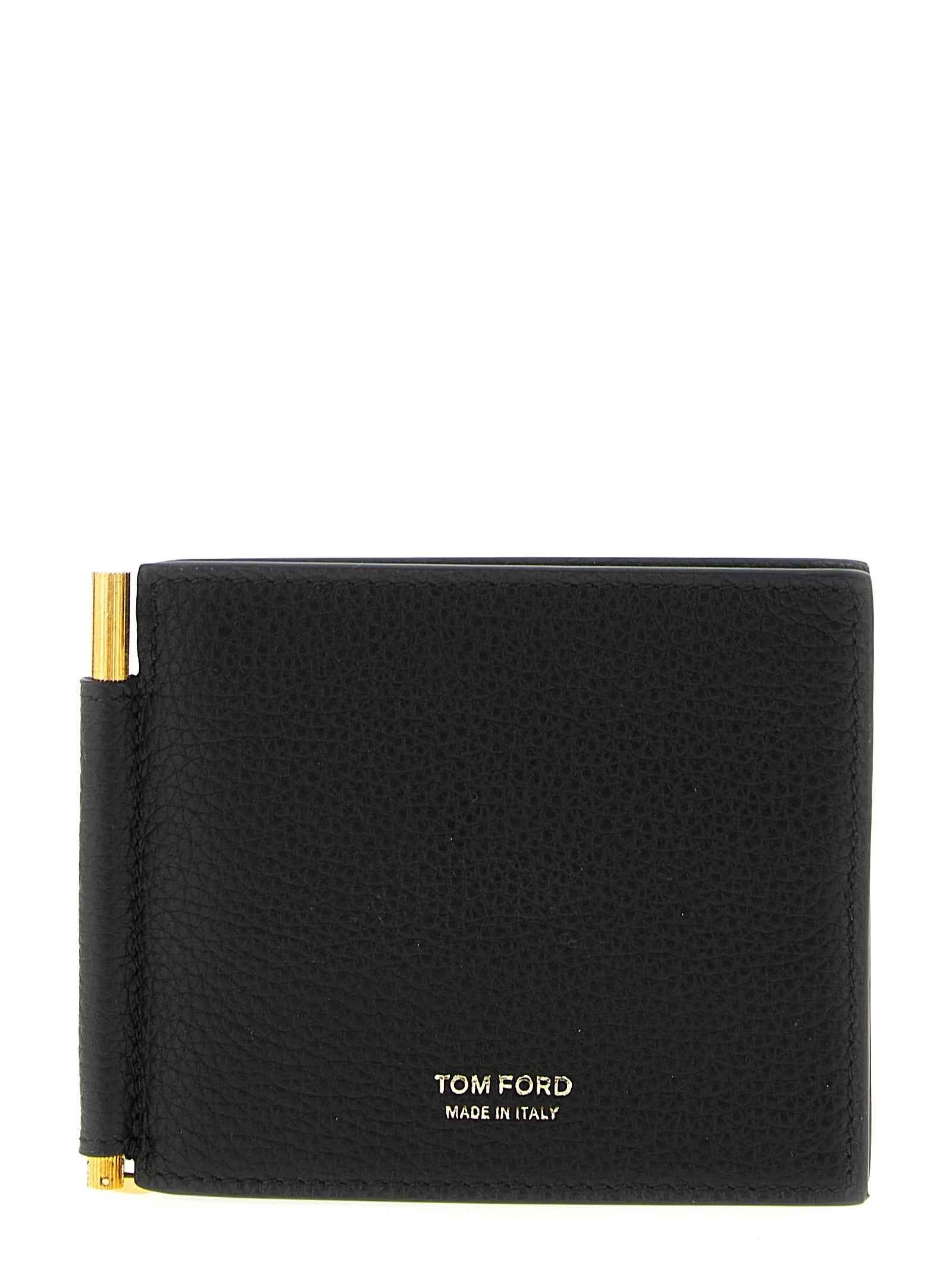 Tom Ford Black Calfskin Cardholder