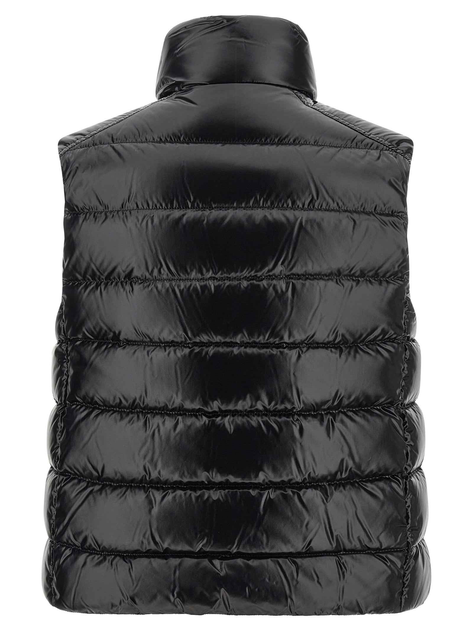 Moncler Black Polyamide Sleeveless Jacket
