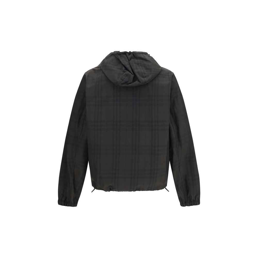 Burberry Brown Cotton Shell Jacket