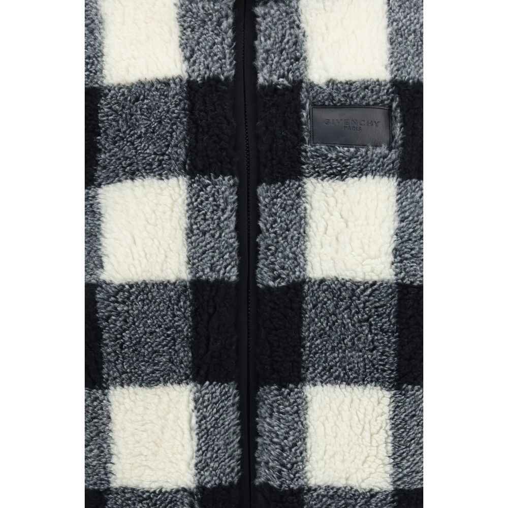 Givenchy Gray Polyester Full-Length Jacket