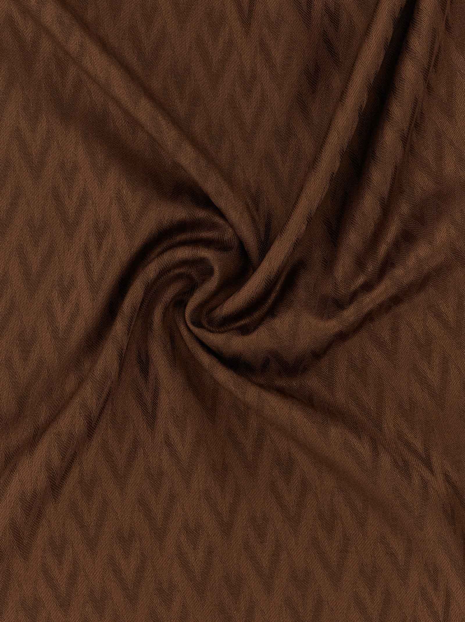 Valentino Garavani Brown Silk Scarf
