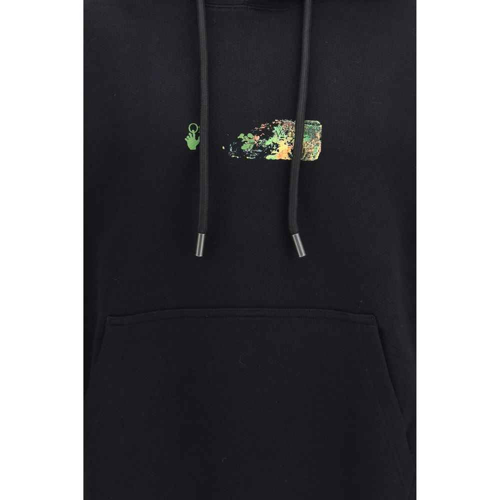 Off-White Black Cotton Sweatshirt