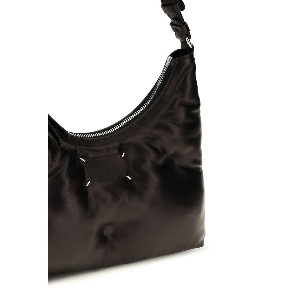 Maison Margiela Black Lamb Ovis Aries Aries Shoulder Bag