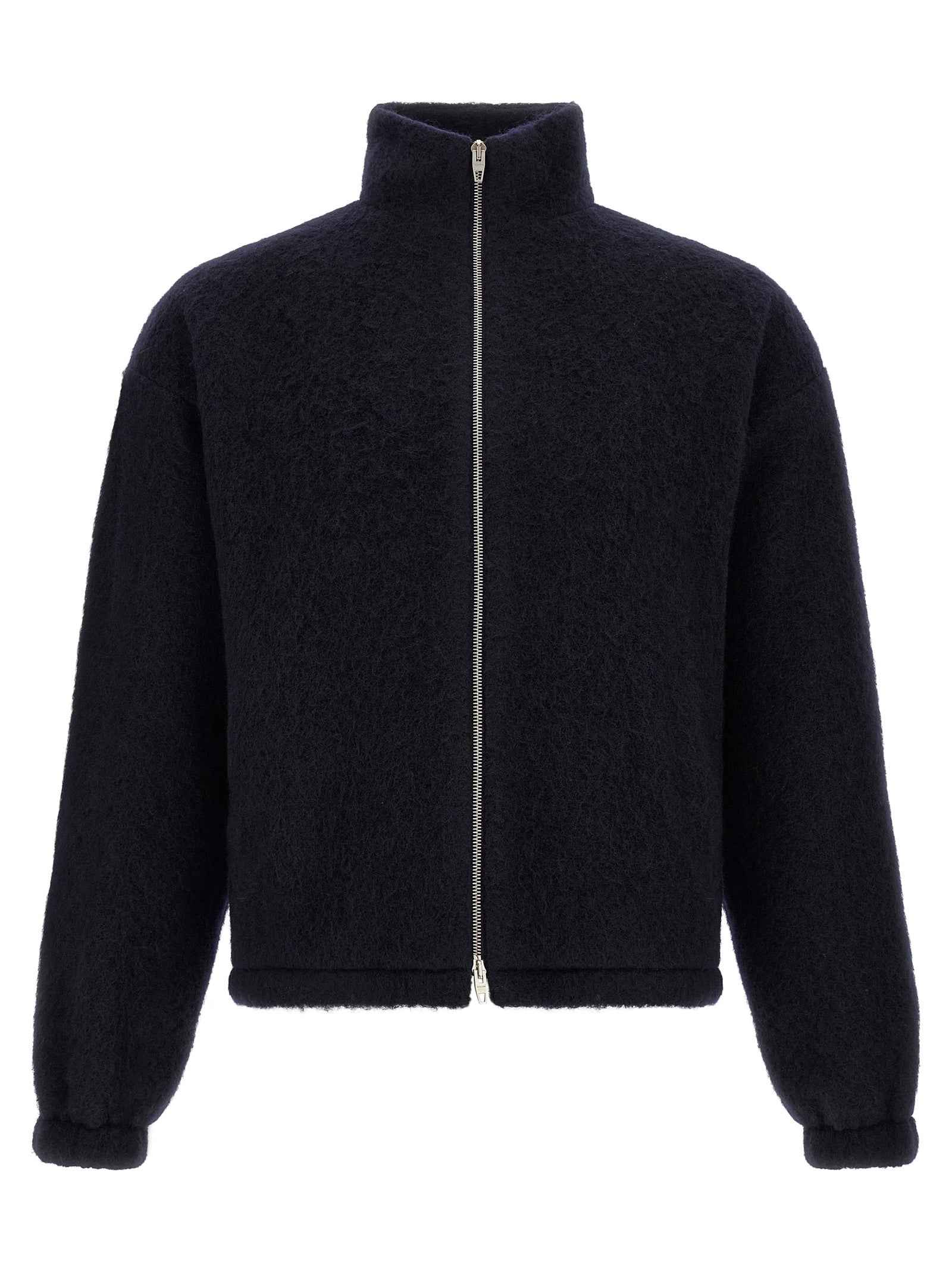 Jil Sander Blue Wool Sweatshirt