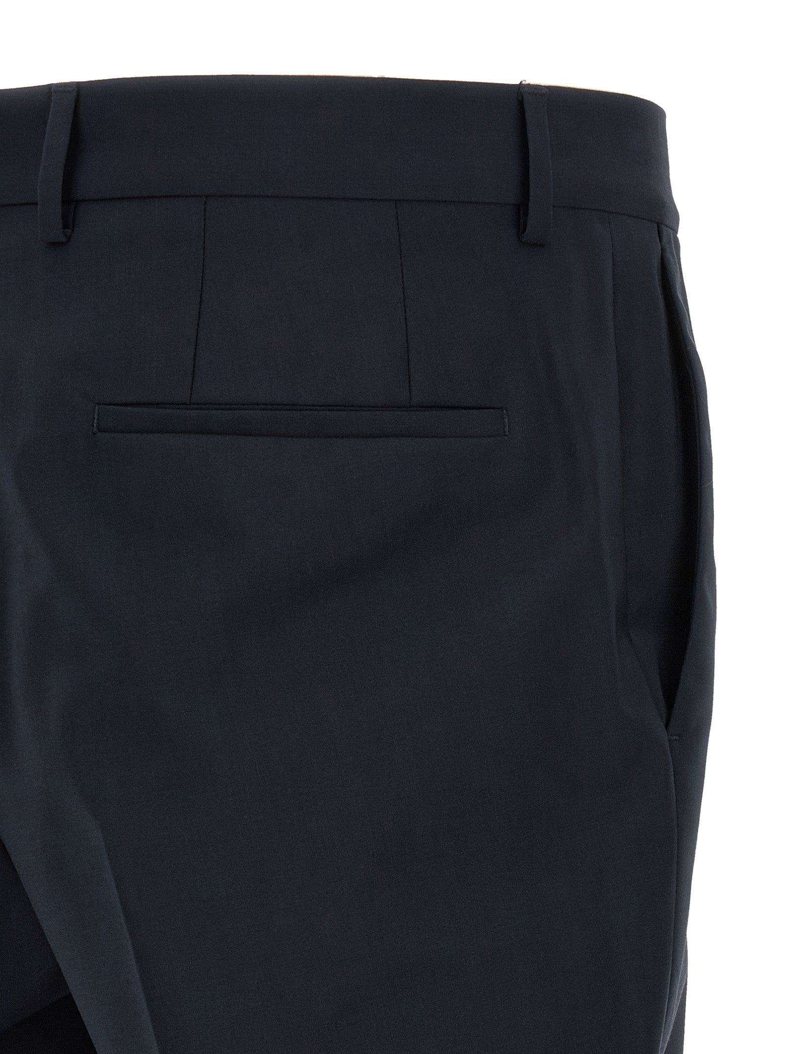 Hugo Boss Blue Virgin Wool Two-Piece Suit