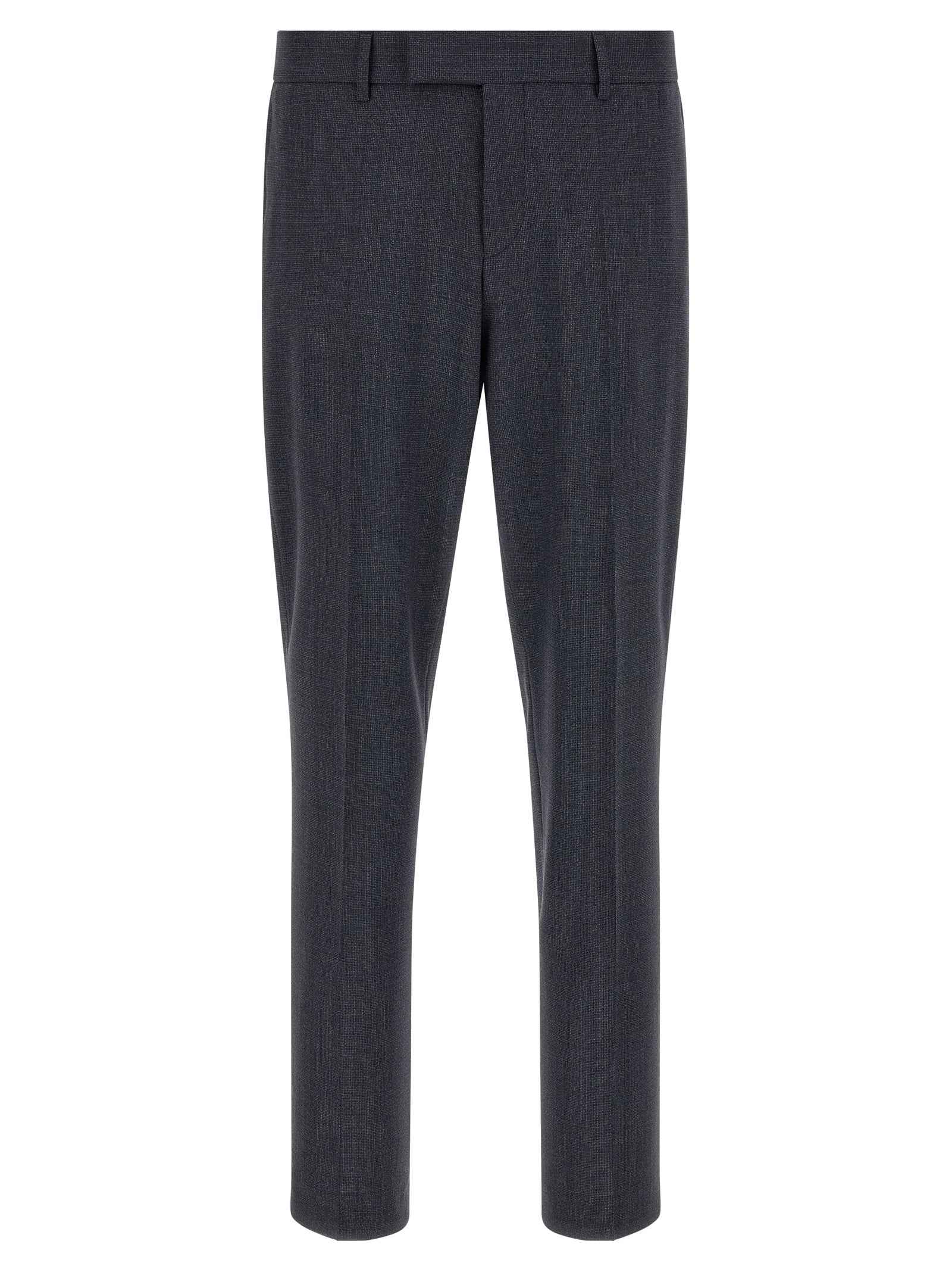 Hugo Boss Blue Polyester Two-Piece Suit