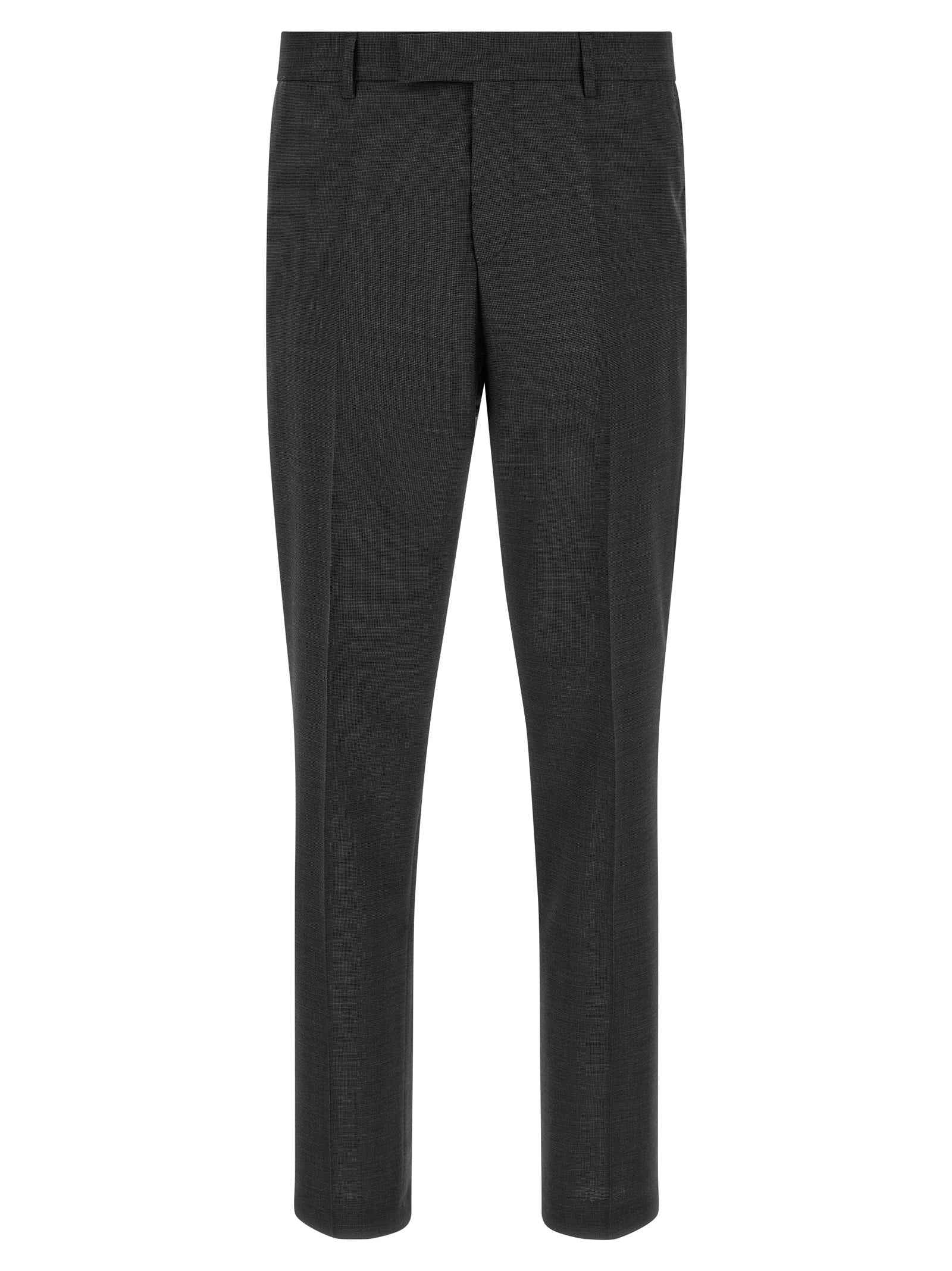 Hugo Boss Gray Virgin Wool Two-Piece Suit