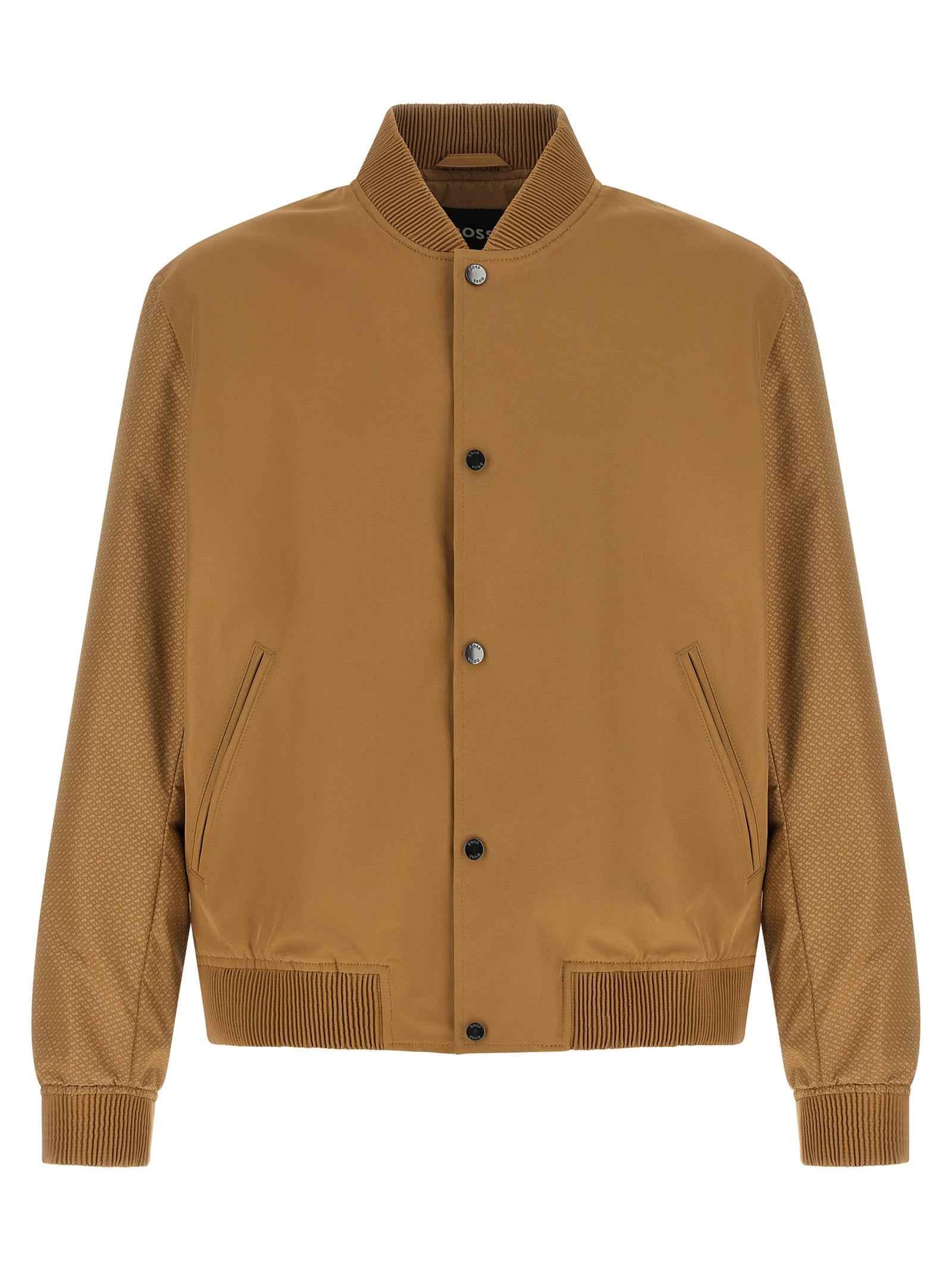 Hugo Boss Beige Polyester Bomber
