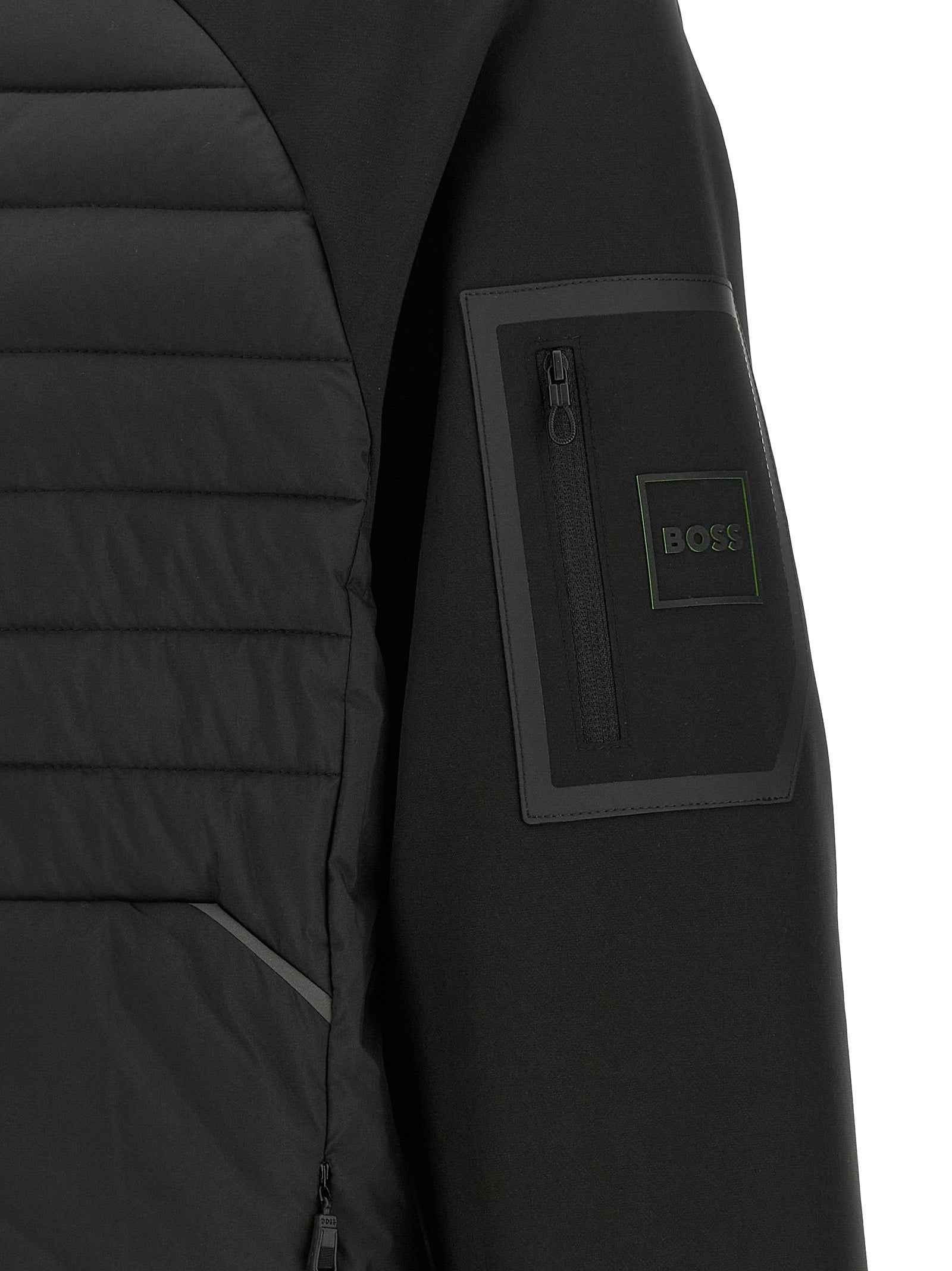 Hugo Boss Black Rubber Sweatshirt