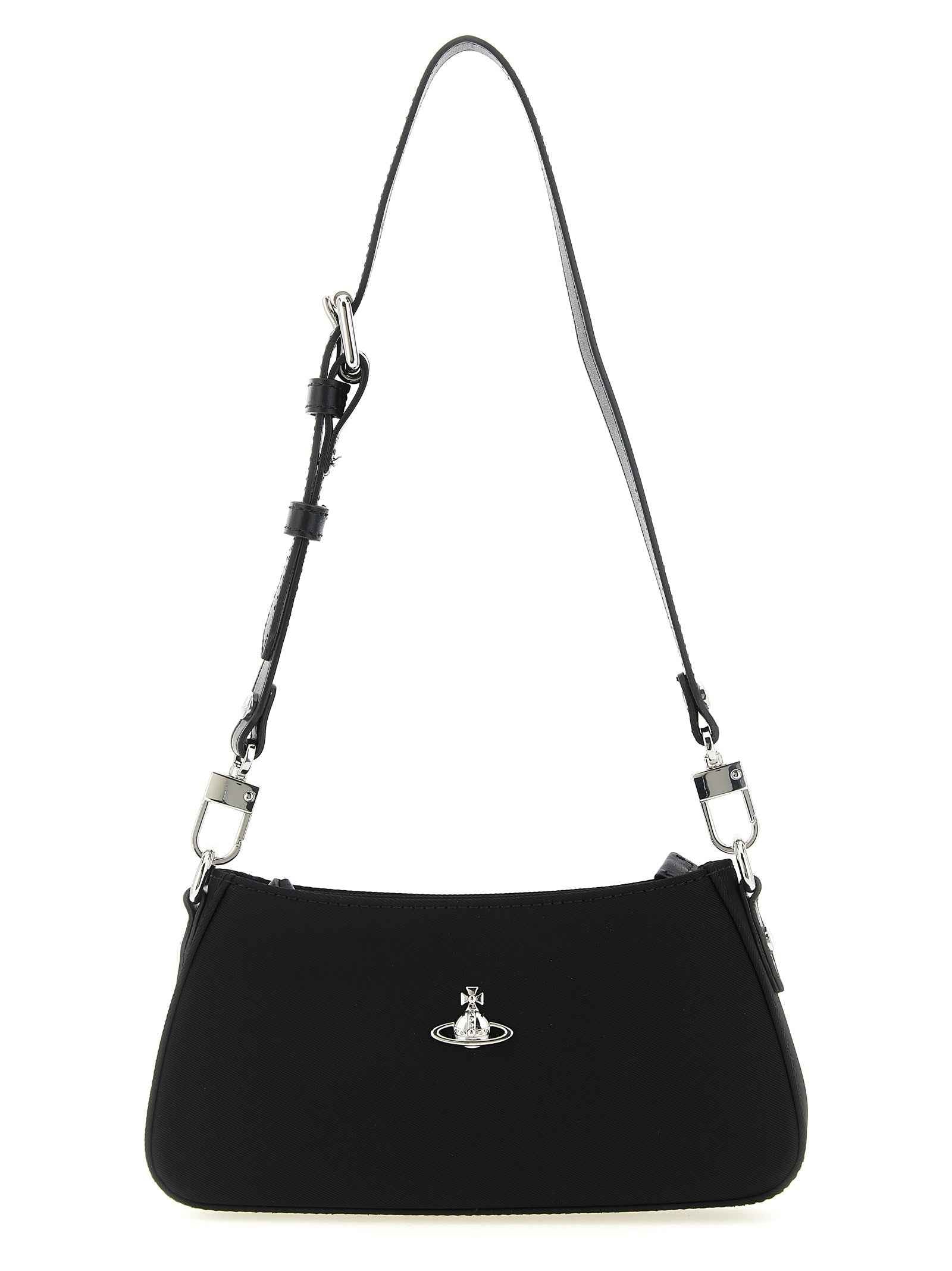 Vivienne Westwood Black Polyester Shoulder Bag