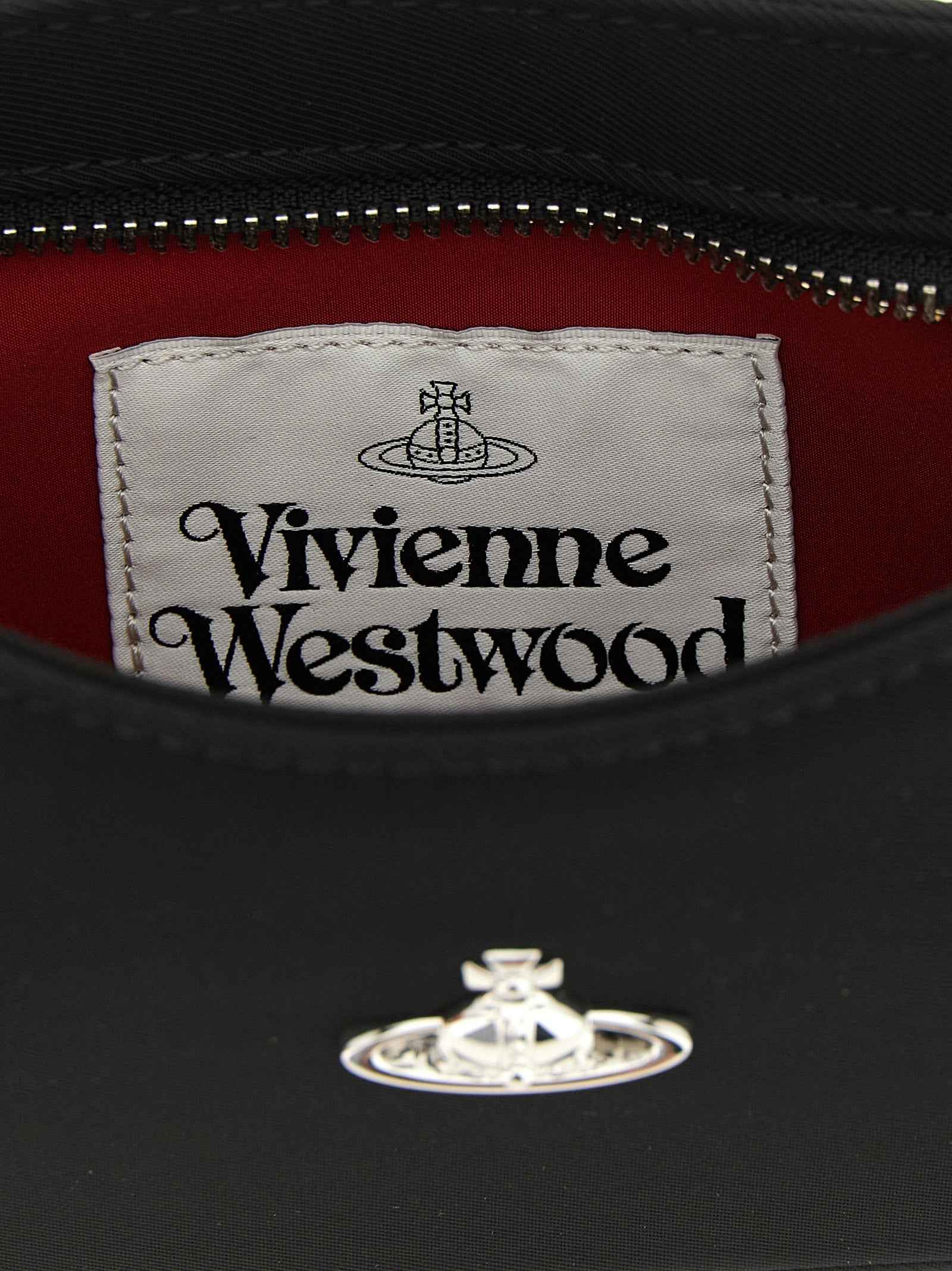Vivienne Westwood Black Polyester Shoulder Bag