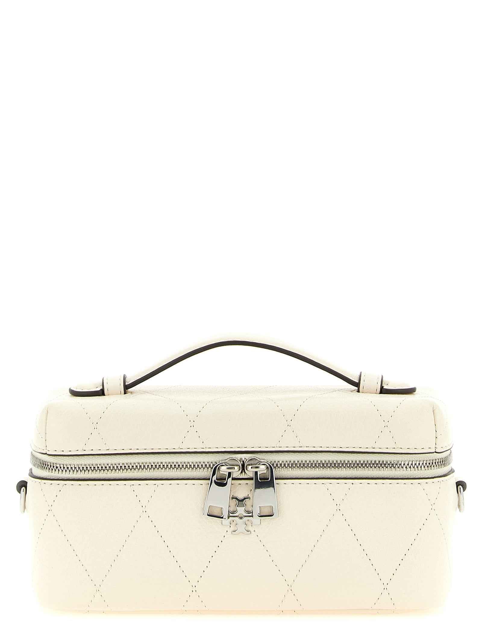 Tory Burch White Cowhide Crossbody Bag