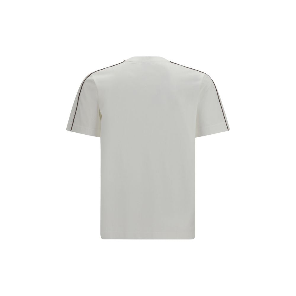 Burberry White Cotton T-Shirt