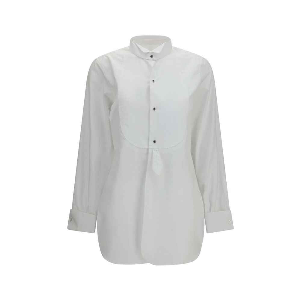 Maison Margiela White Cotton Dress Shirt