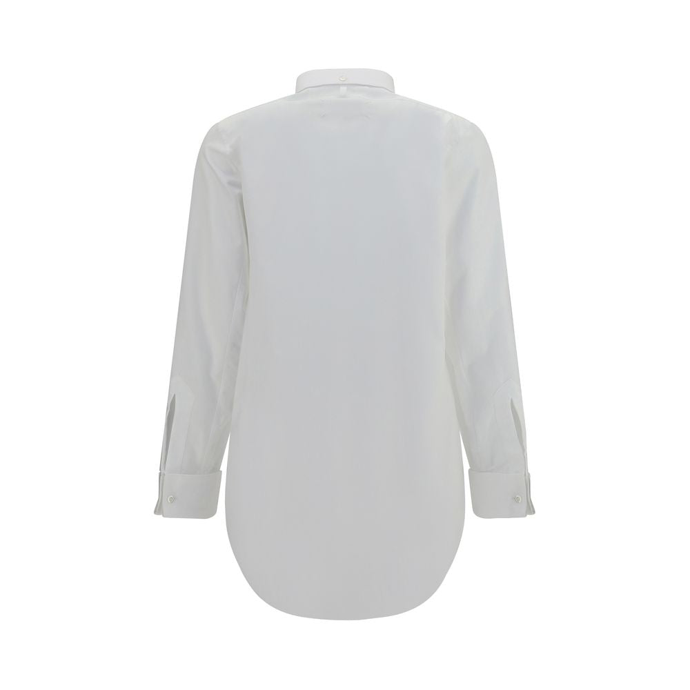 Maison Margiela White Cotton Dress Shirt