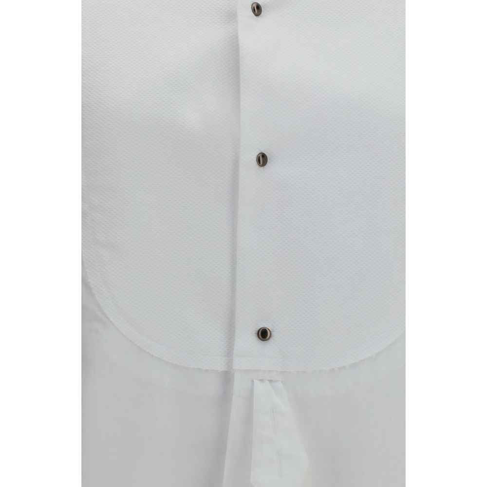 Maison Margiela White Cotton Dress Shirt
