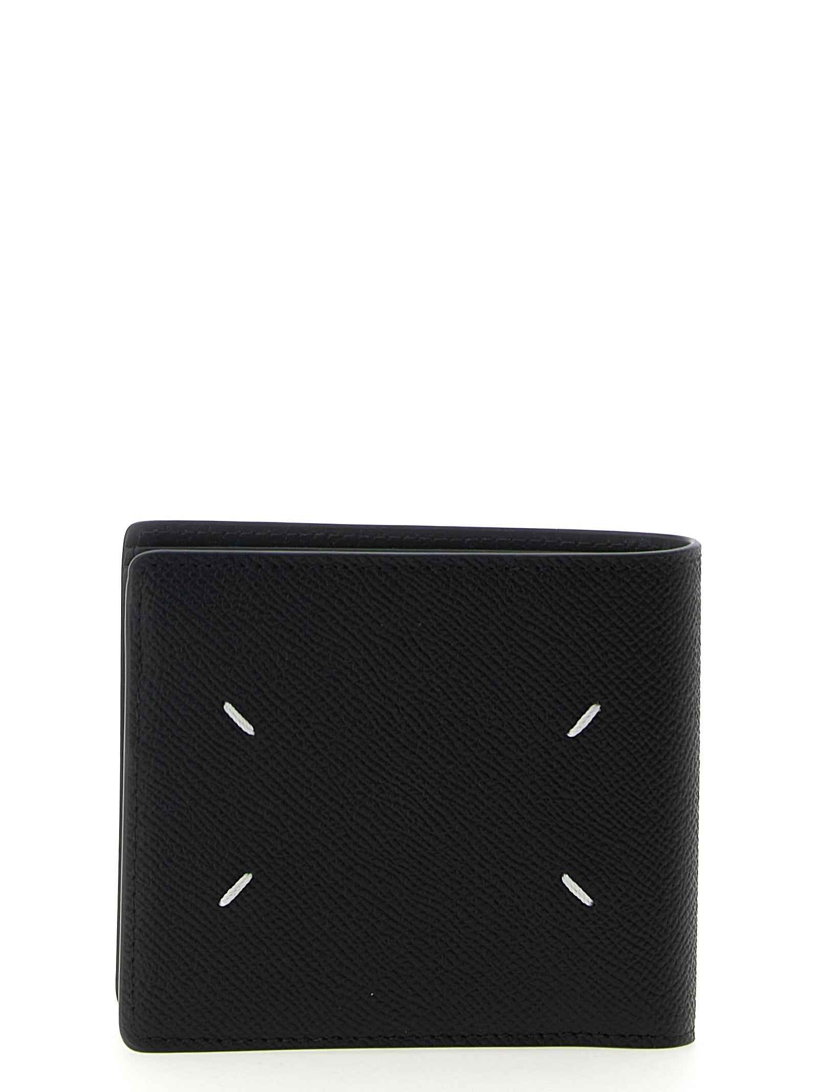 Maison Margiela Black Leather Wallet