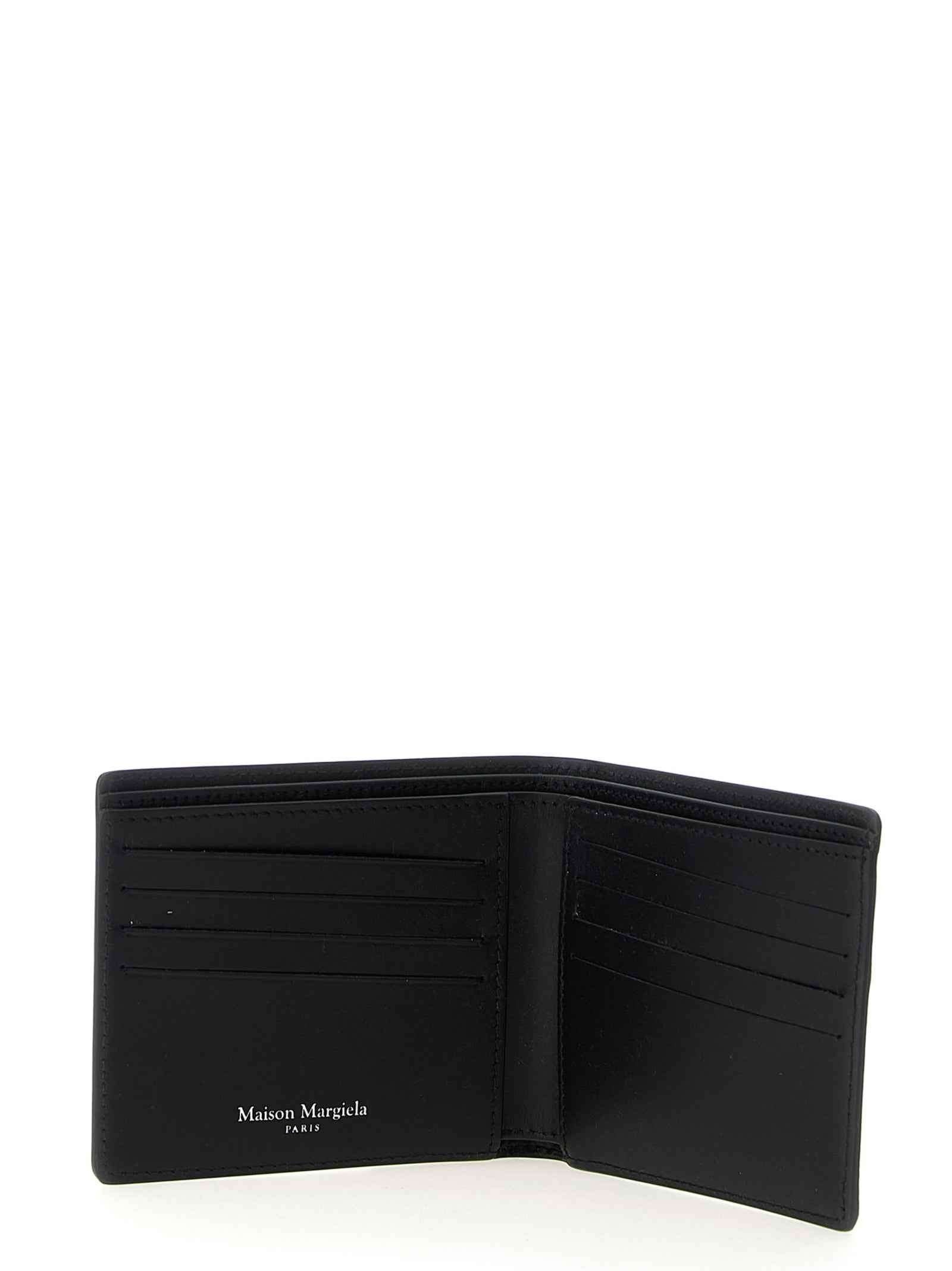 Maison Margiela Black Leather Wallet