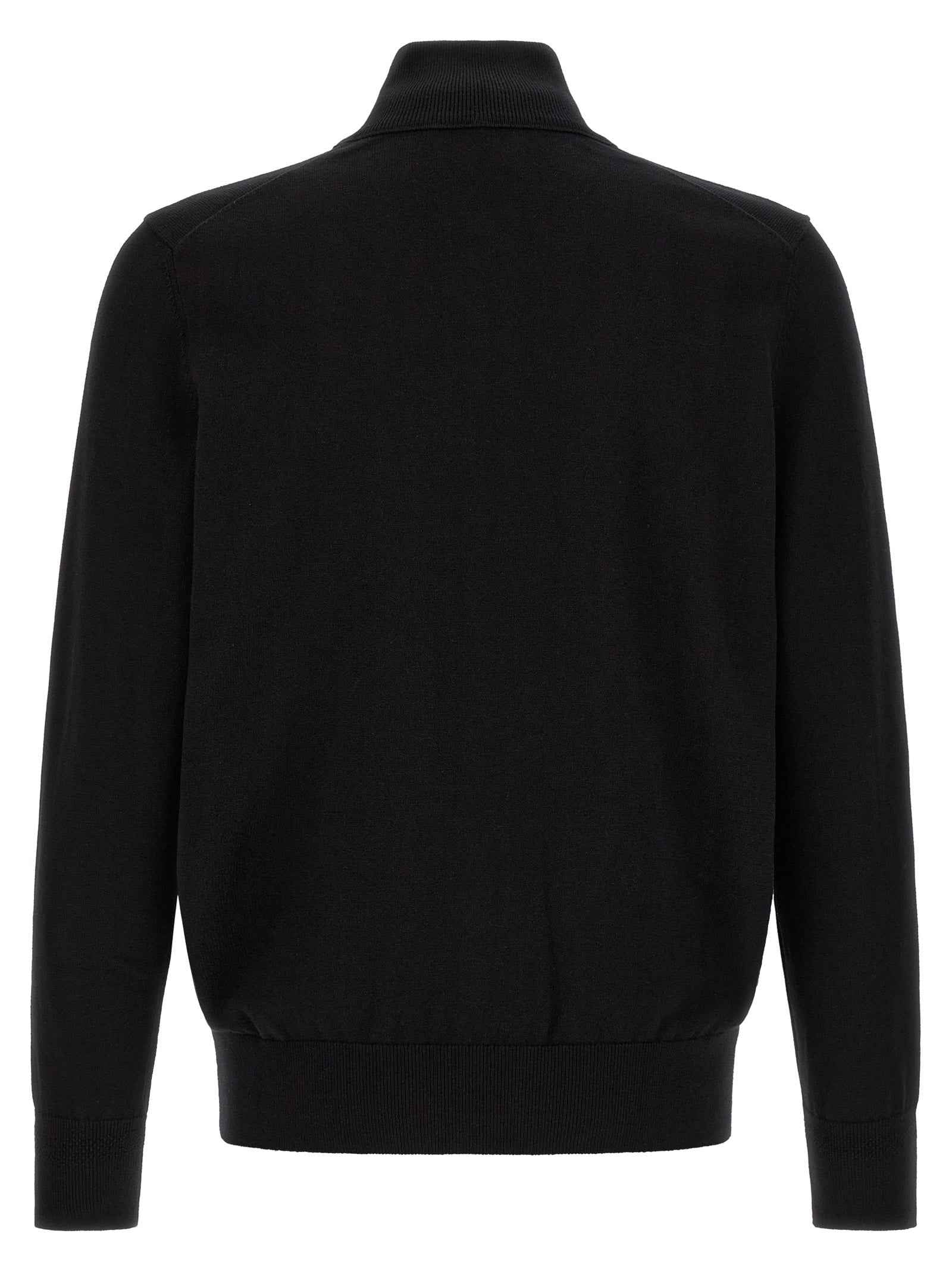 Hugo Boss Black Cotton Cardigan