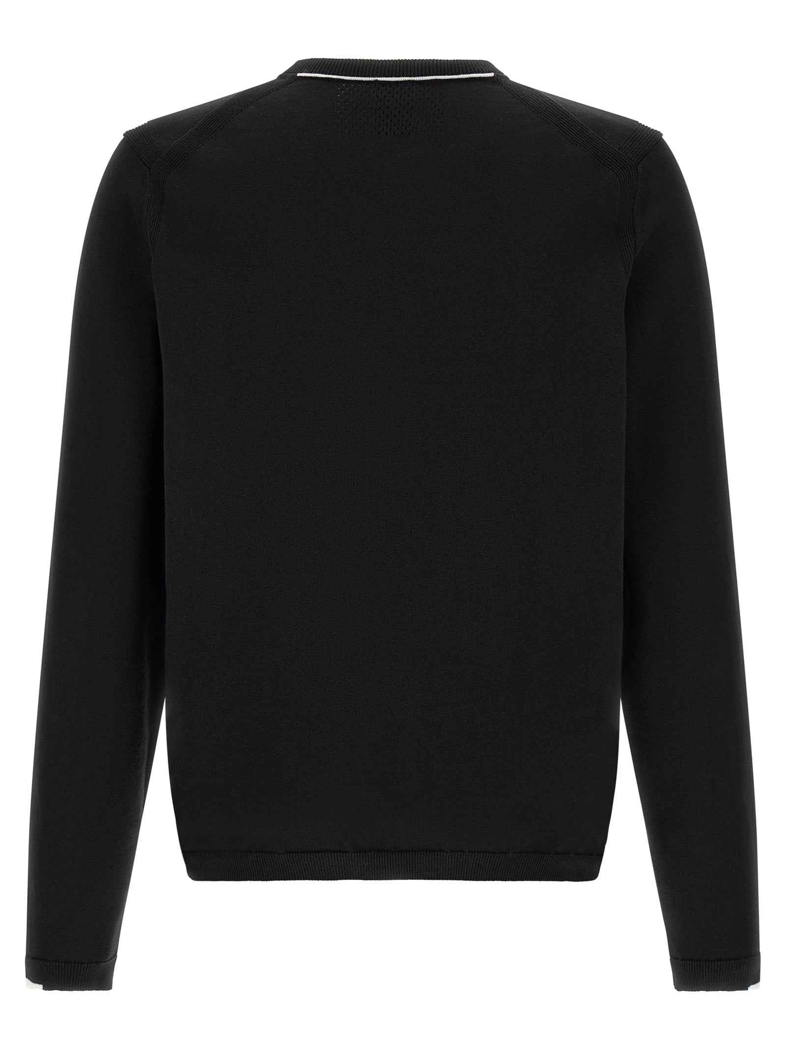 Hugo Boss Black Cotton Cardigan