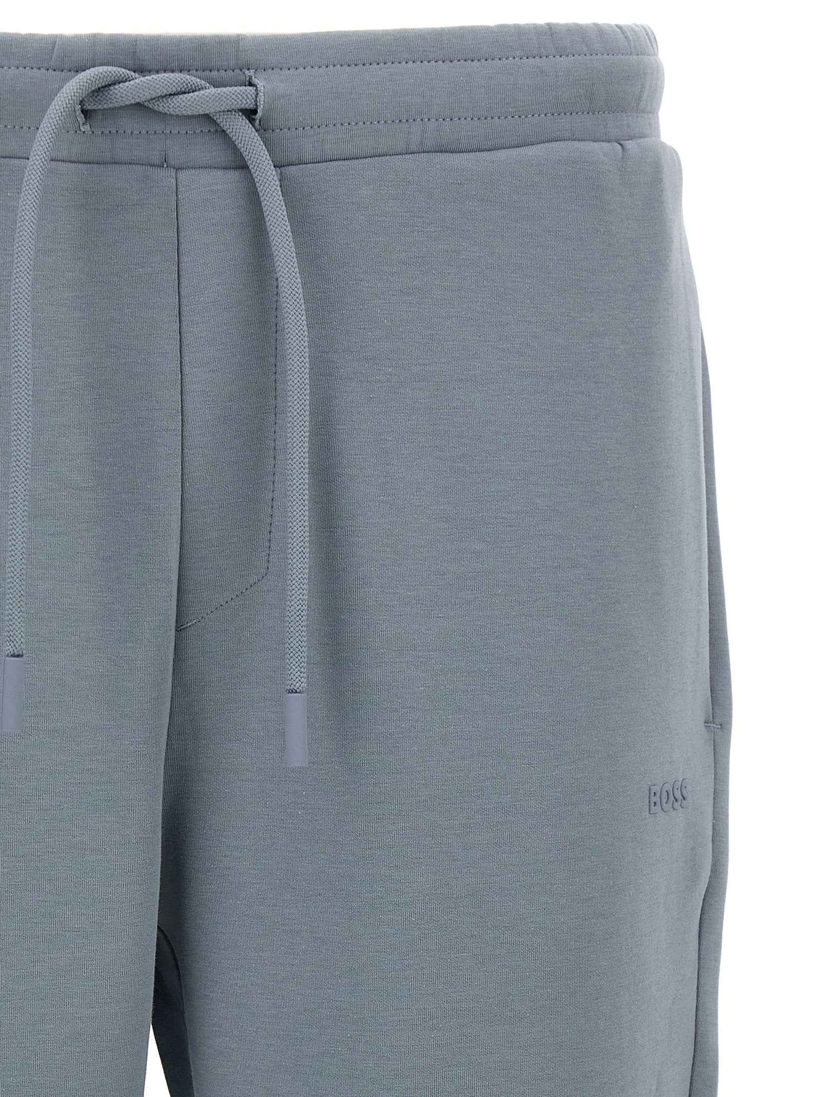 Hugo Boss Gray Cotton Joggers (Workout Pants)